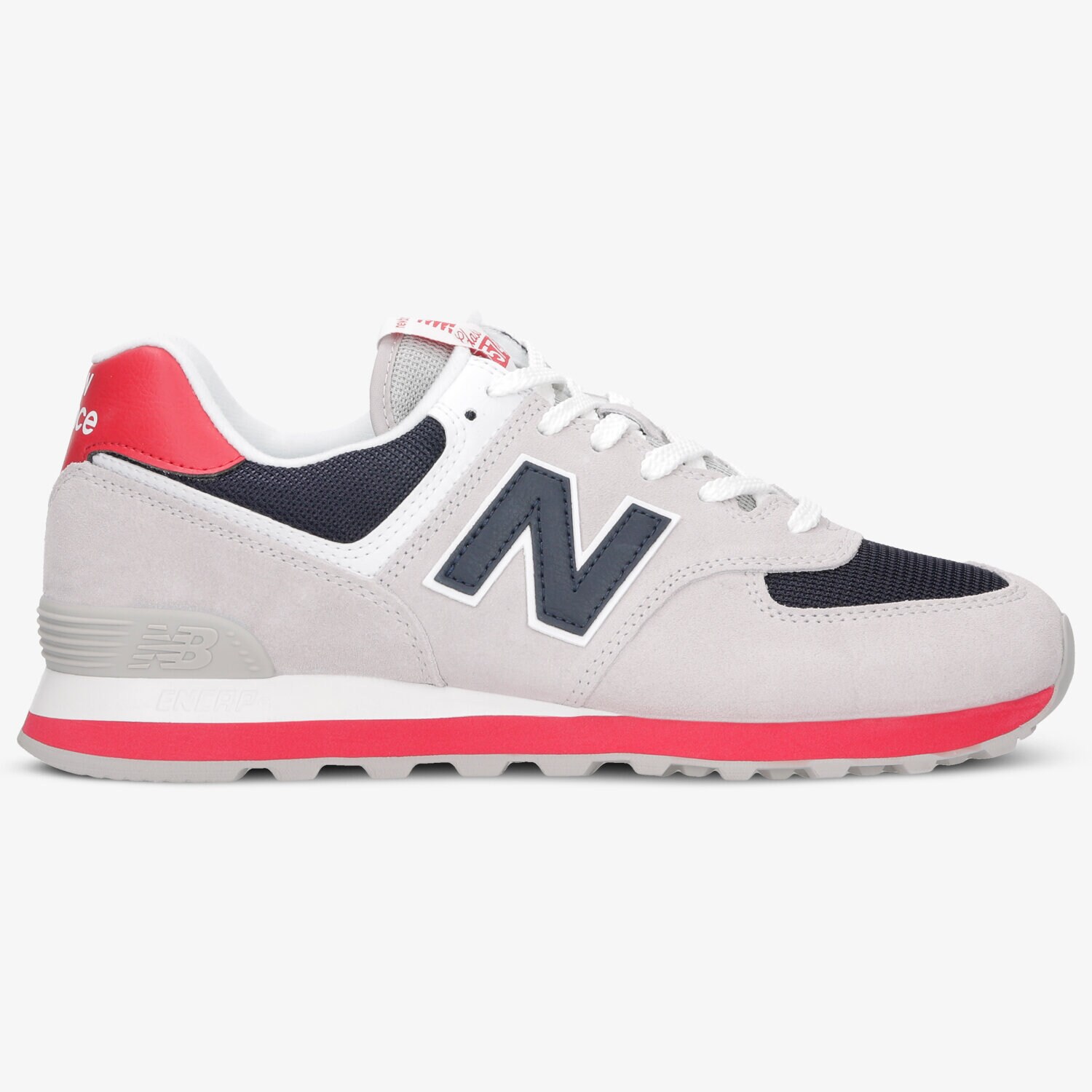 Buty sneakersy męskie NEW BALANCE ML574MUB ML574MUB BIAŁY