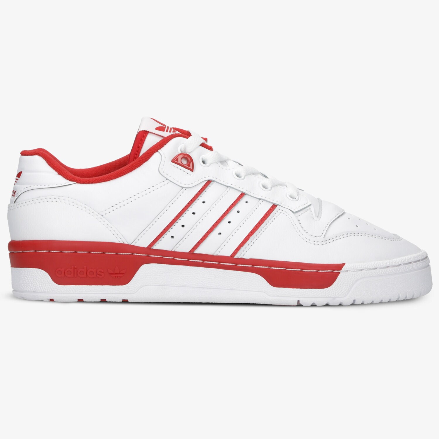 Buty sneakersy męskie ADIDAS RIVALRY LOW EE4658 CZERWONY