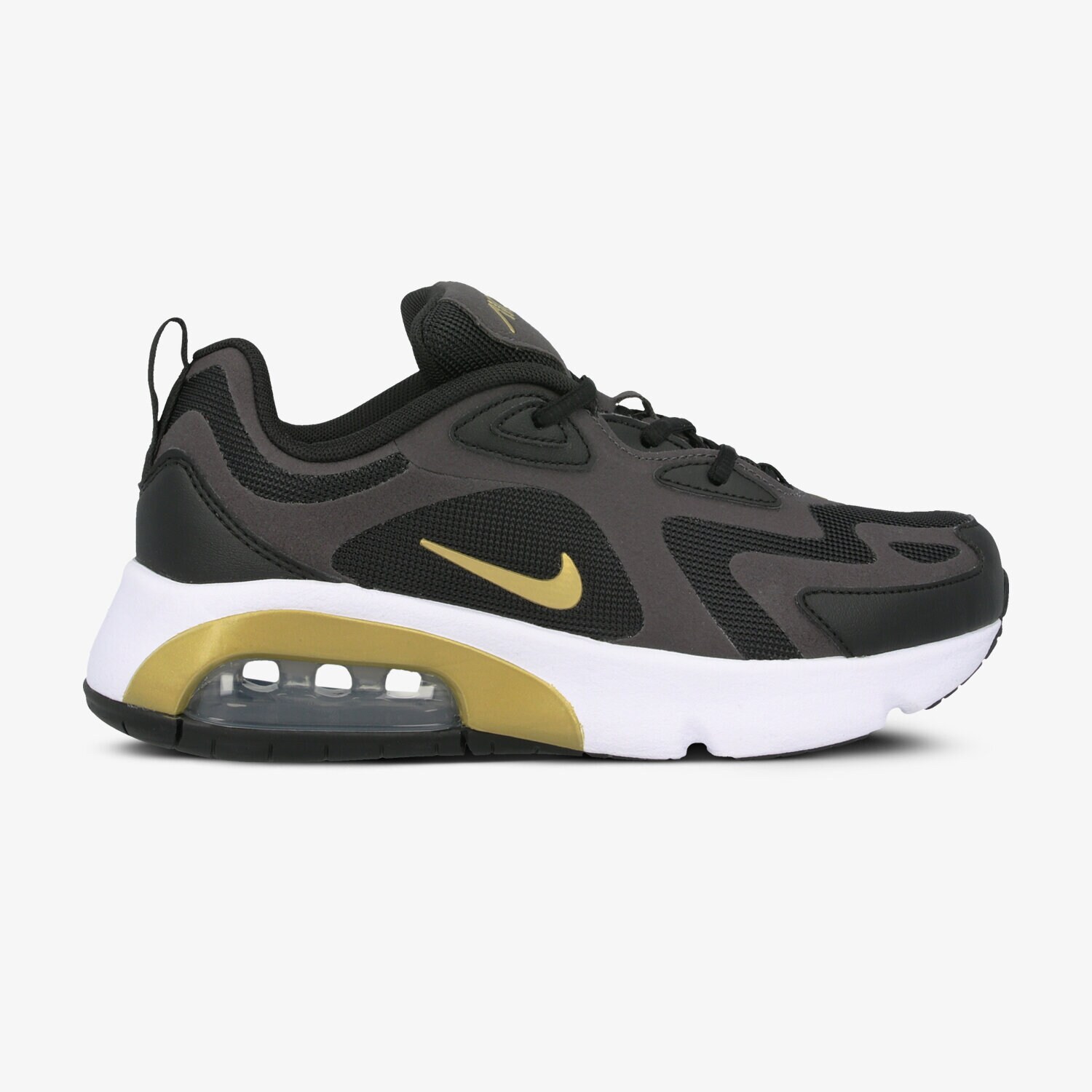 Buty sneakersy dla dzieci NIKE AIR MAX 200 AT5627-003 CZARNY