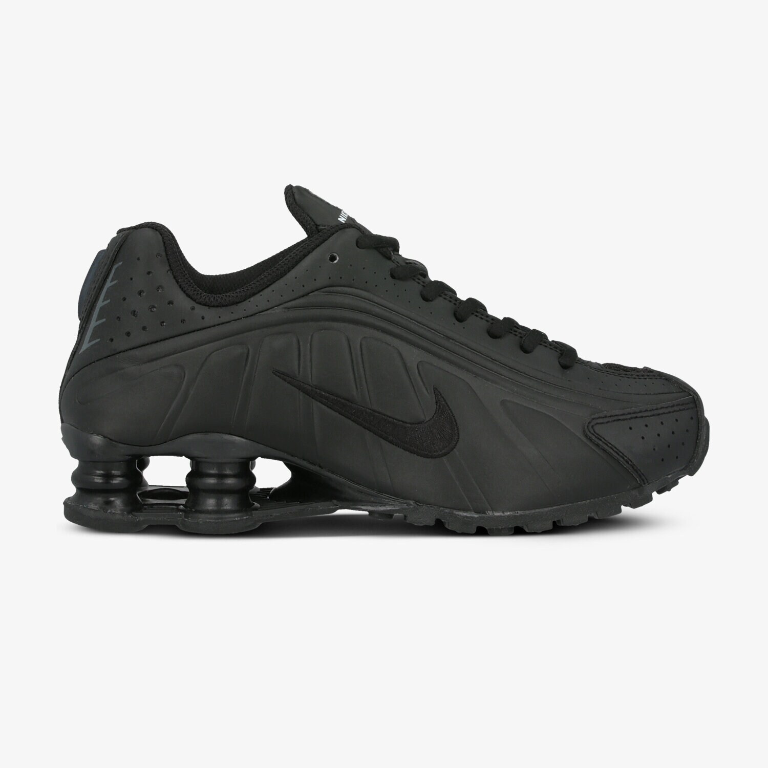 Buty sneakersy dla dzieci NIKE SHOX R4 BQ4000-001 CZARNY