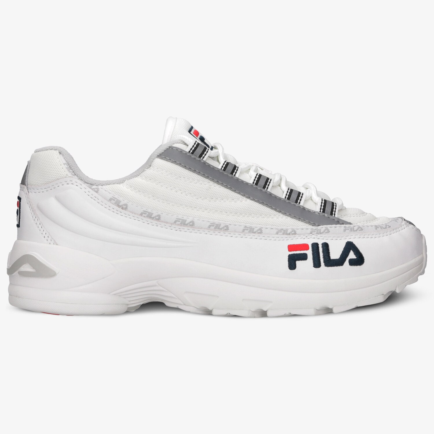 Buty sneakersy męskie FILA DSTR97 10105701FG BIAŁY