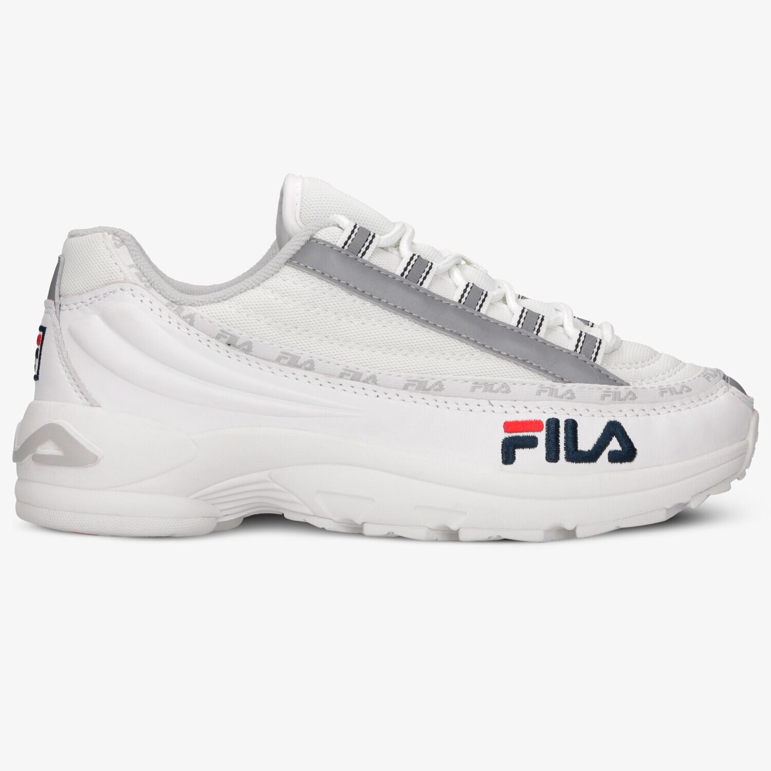 Buty sneakersy damskie FILA DSTR97 10105971FG BIAŁY