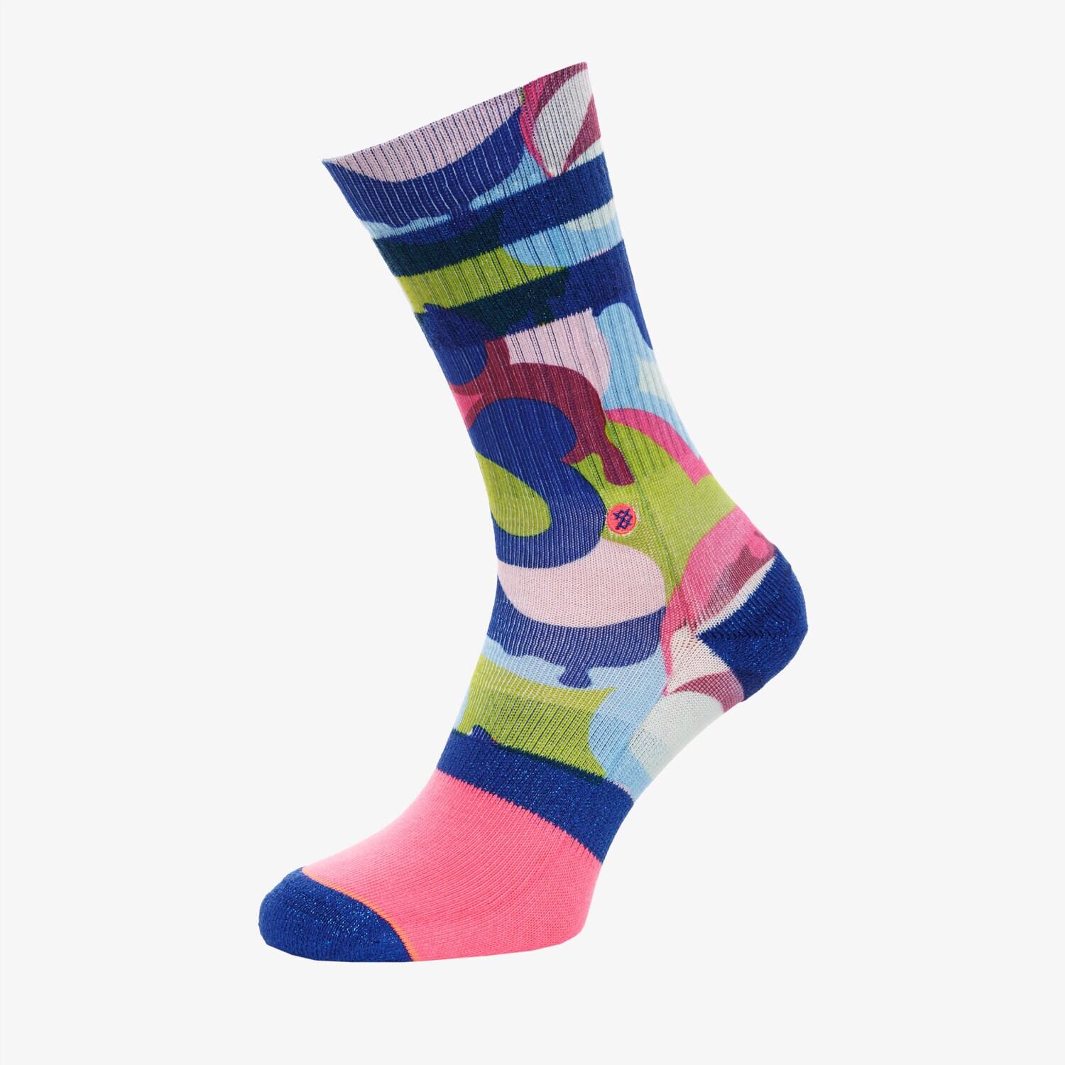 Skarpetki sportowe damskie STANCE SKARPETY REAL TRIPPY CREW W556B19RTC MULTICOLOR