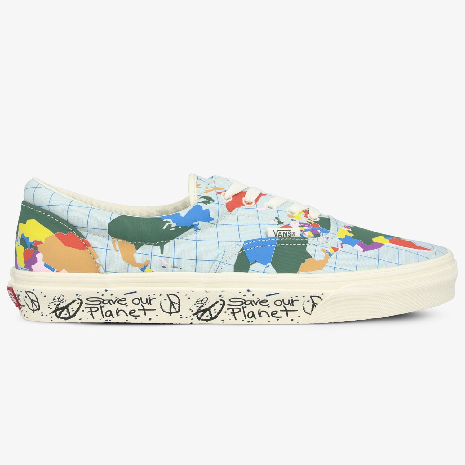 Buty sneakersy męskie VANS UA ERA (SAVE OUR PLANET) VN0A4BV4T2V1 MULTICOLOR