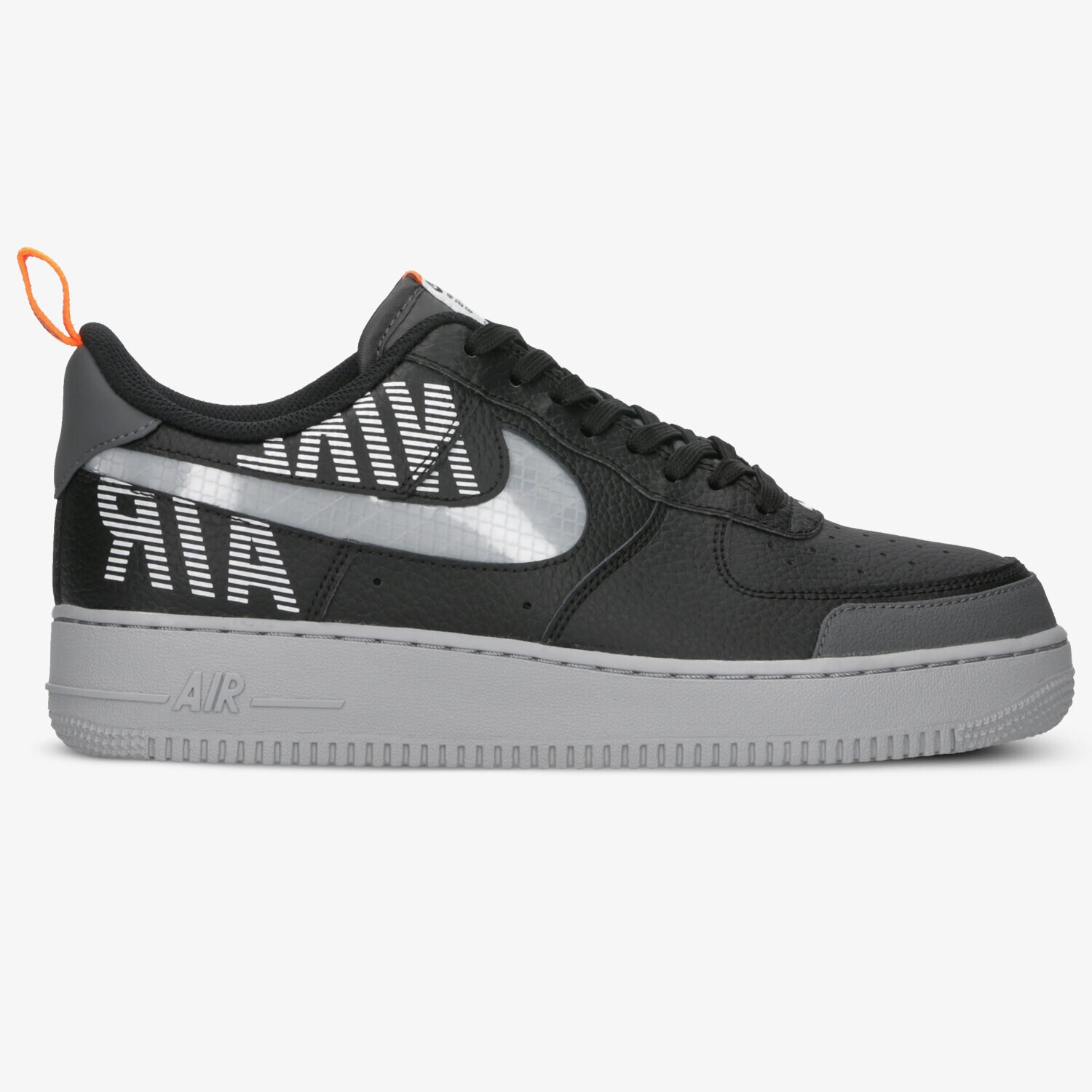 Buty sneakersy męskie NIKE AIR FORCE 1 '07 LV8 2 BQ4421-002 CZARNY