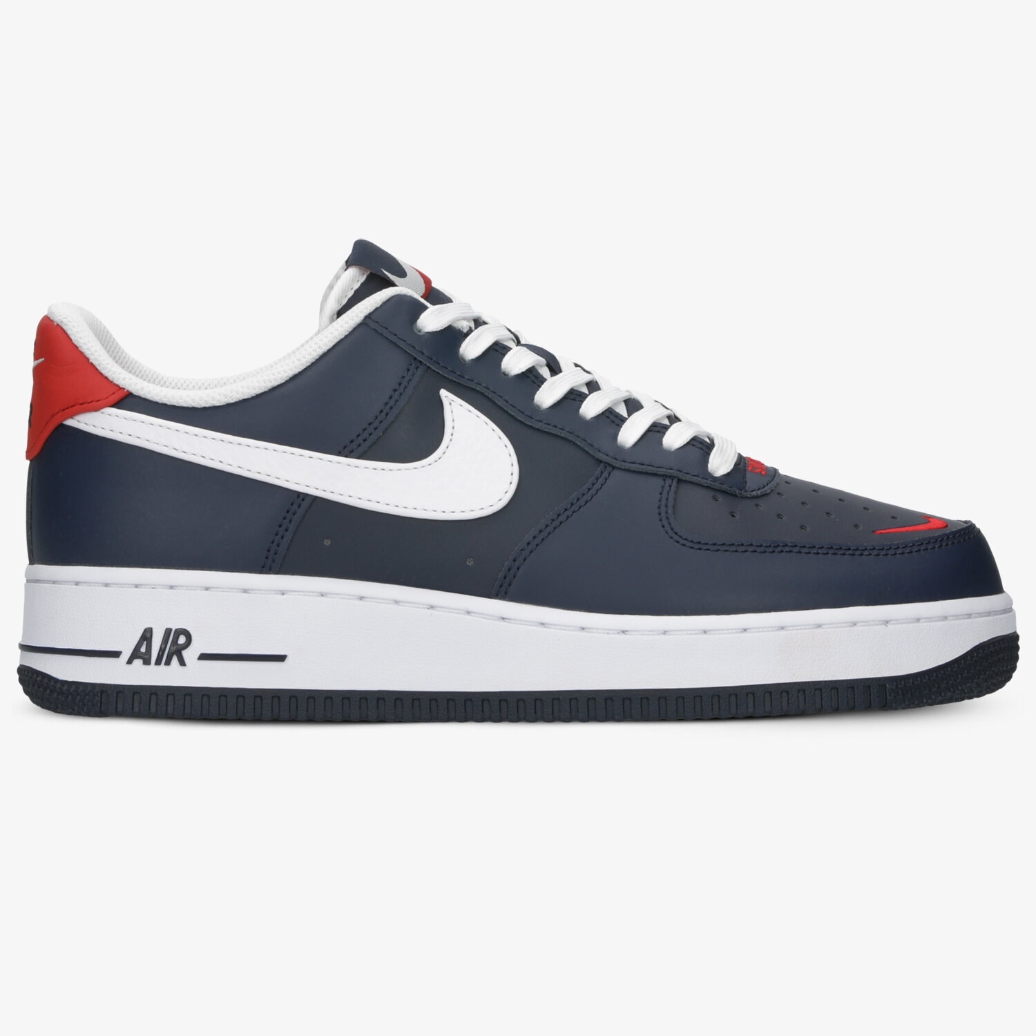 Buty sneakersy męskie NIKE AIR FORCE 1 '07 LV8 4 CJ8731400 GRANATOWY