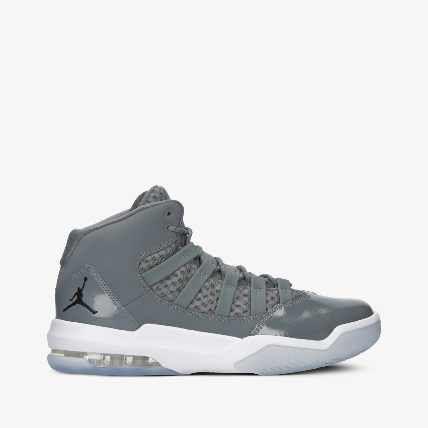 Buty sneakersy męskie JORDAN MAX AURA AQ9084-010 SZARY