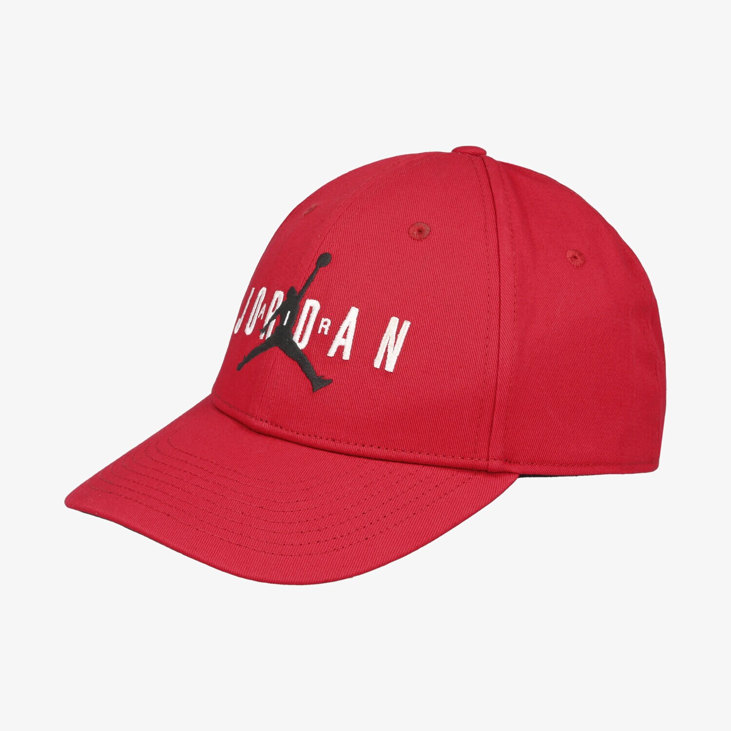 Czapka z daszkiem dla dzieci JORDAN CZAPKA JORDAN L91 JM AIR HBR CK1248-687 CZERWONY