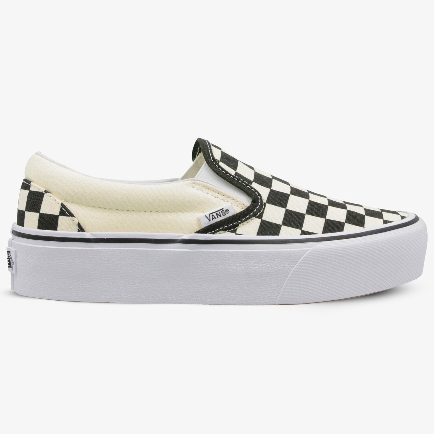 Damskie trampki, tenisówki VANS UA CLASSIC SLIP-ON PLATFORM VN00018EBWW1 CZARNY