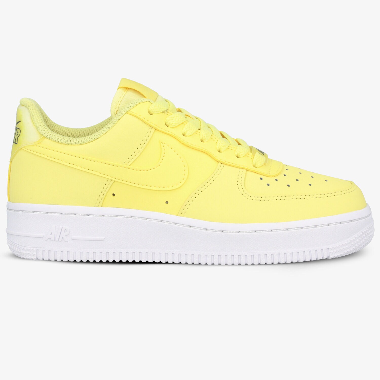 Buty sneakersy damskie NIKE WMNS AIR FORCE 1 '07 ESS AO2132-701 ŻÓŁTY