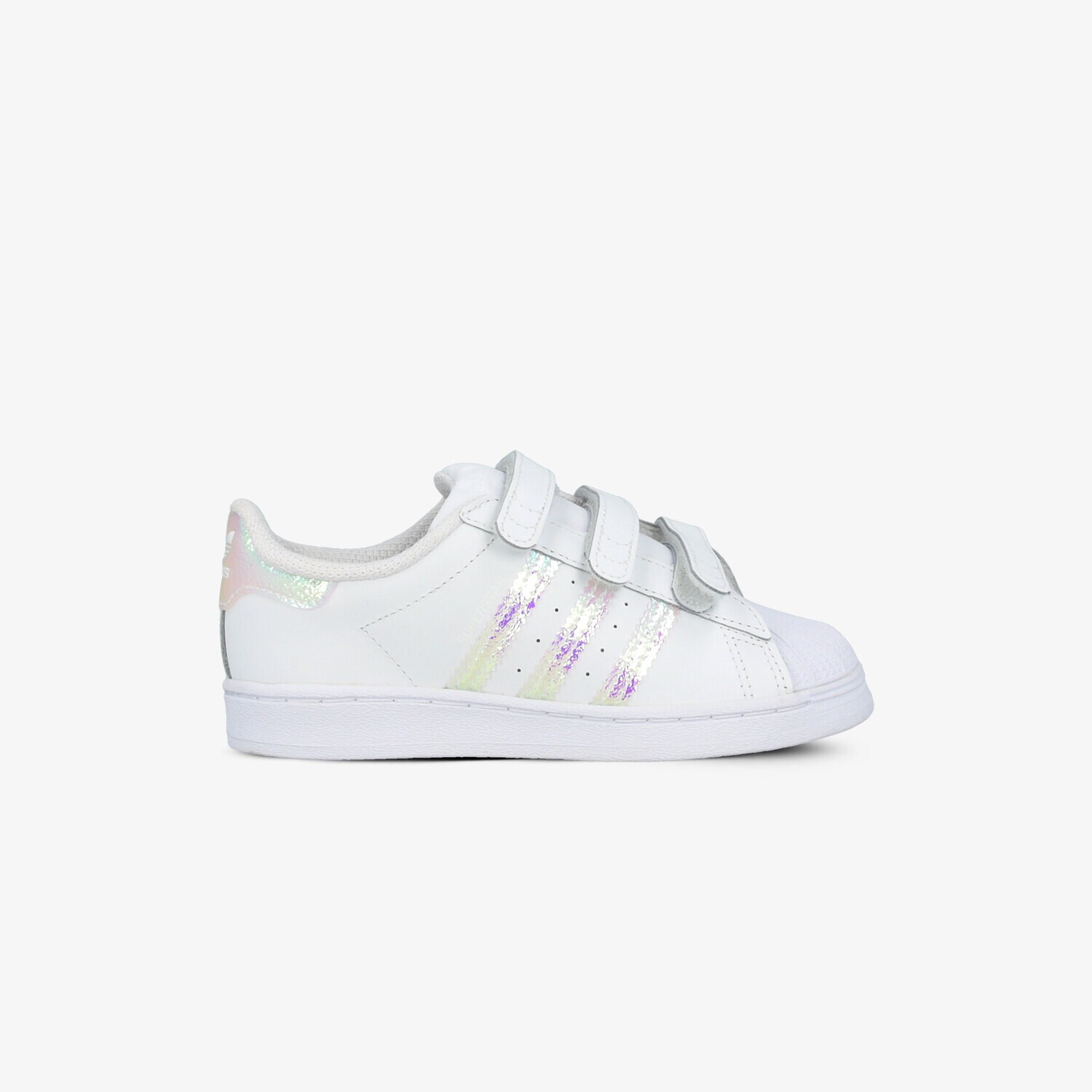 Buty sneakersy dla dzieci ADIDAS SUPERSTAR CF I FV3657 BIAŁY