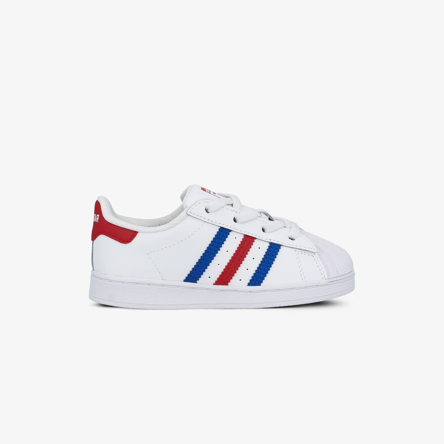 Buty sneakersy dla dzieci ADIDAS SUPERSTAR EL I FV3691 BIAŁY