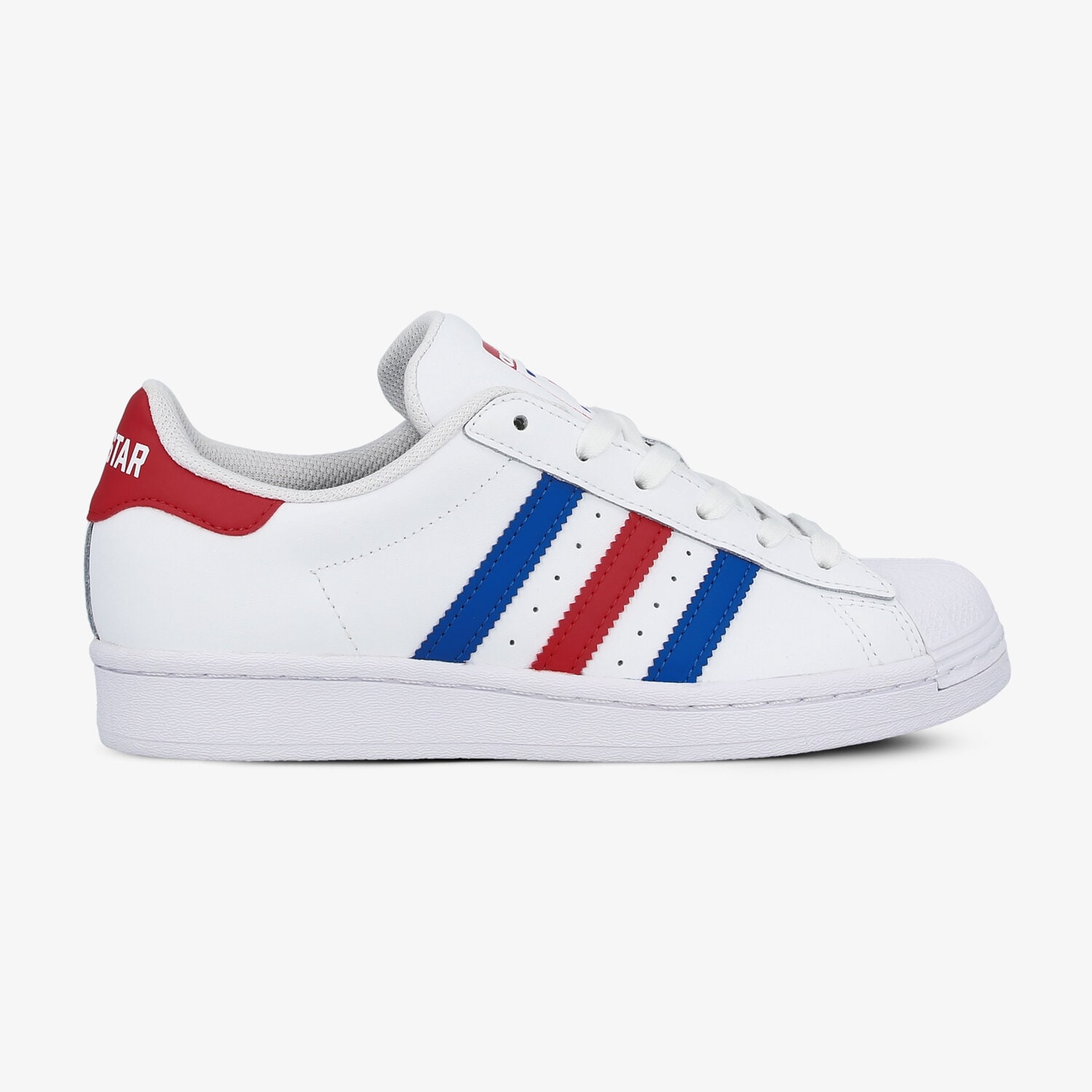 Buty sneakersy dla dzieci ADIDAS SUPERSTAR J FV3687 BIAŁY
