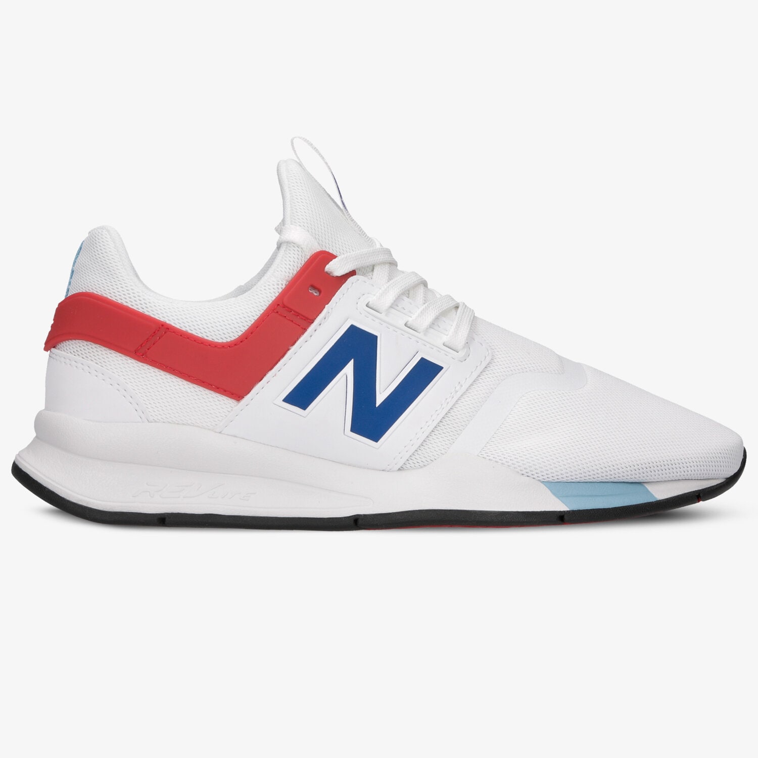 Buty sneakersy męskie NEW BALANCE MS247FO MS247FO BIAŁY