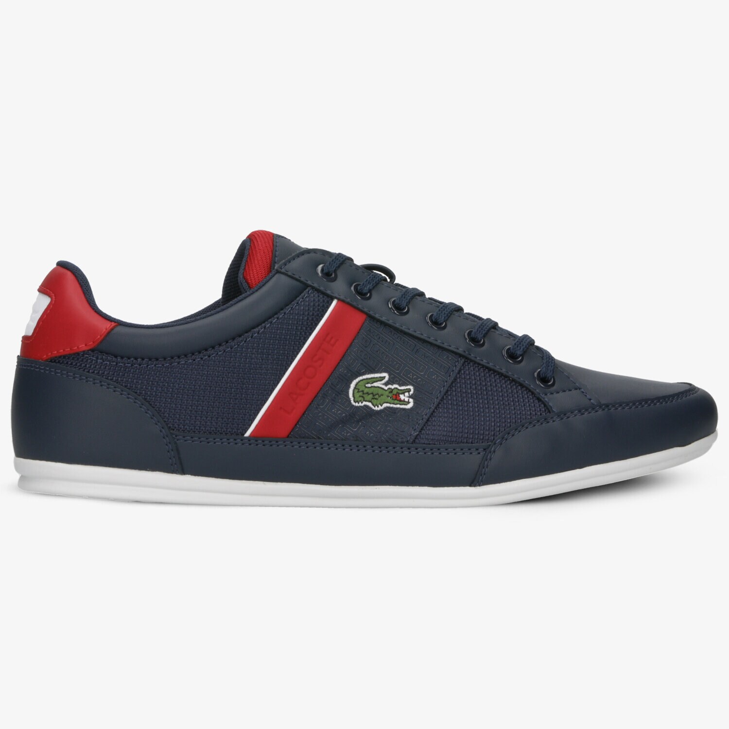 Buty sneakersy męskie LACOSTE CHAYMON 319 3 CMA 738CMA0022144 GRANATOWY