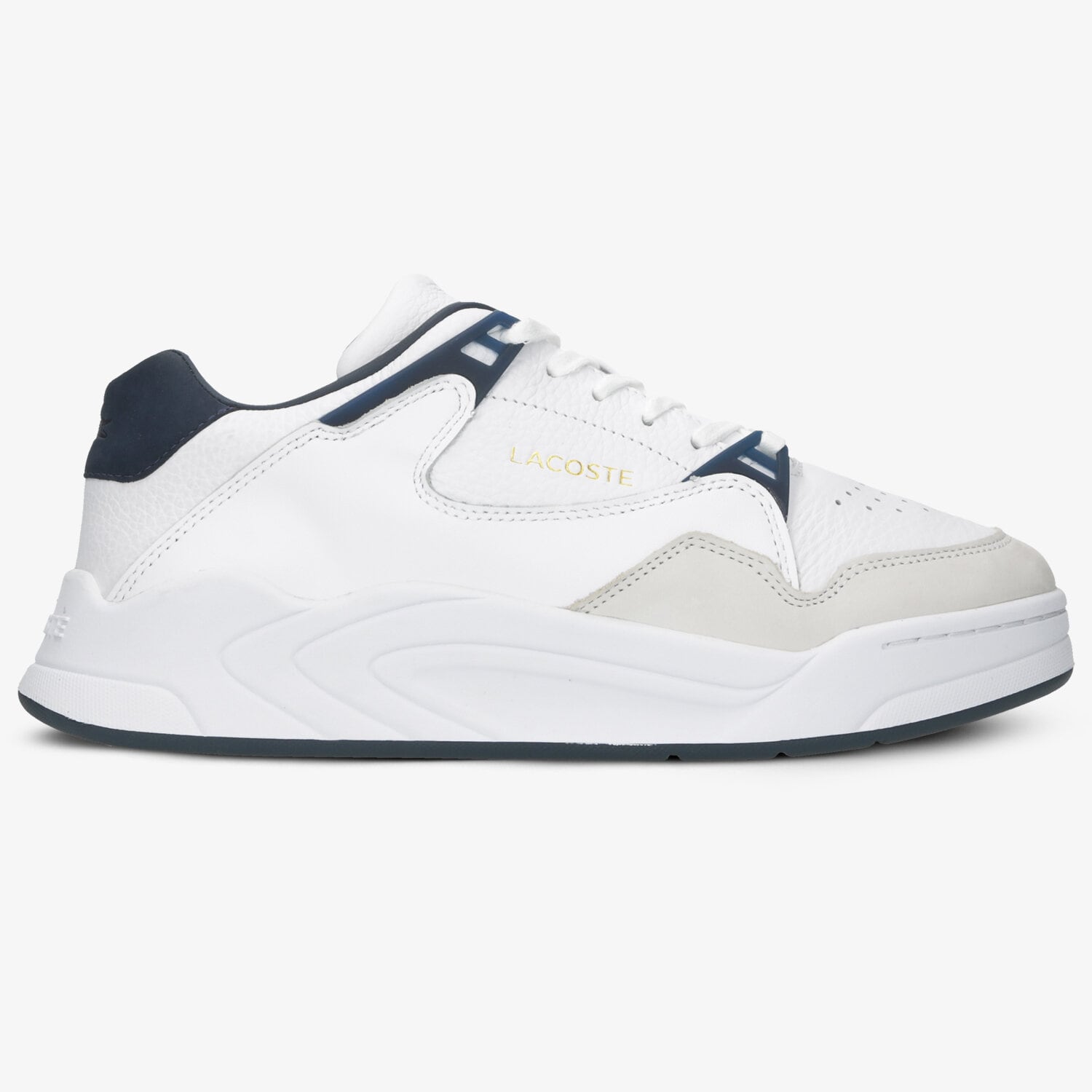 Buty sneakersy męskie LACOSTE COURT SLAM 319 2 738SMA0048042 BIAŁY