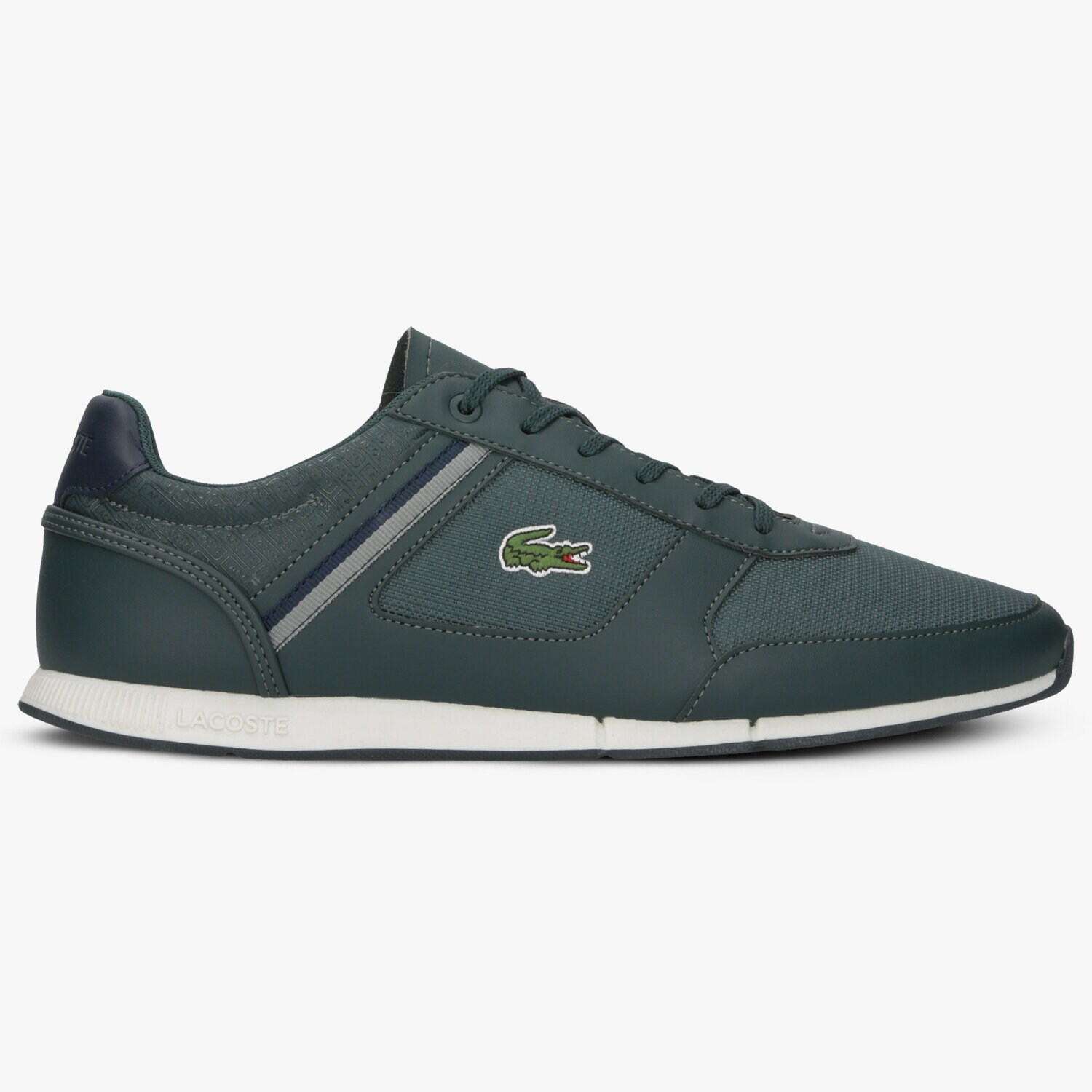 Buty sneakersy męskie LACOSTE MENERVA SPORT 319 1 CMA 738CMA00448B1 ZIELONY