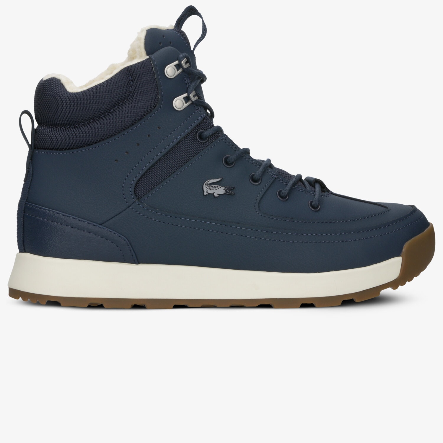 Buty zimowe sportowe męskie LACOSTE URBAN BREAKER 419 1 CMA 738CMA0060J18 GRANATOWY
