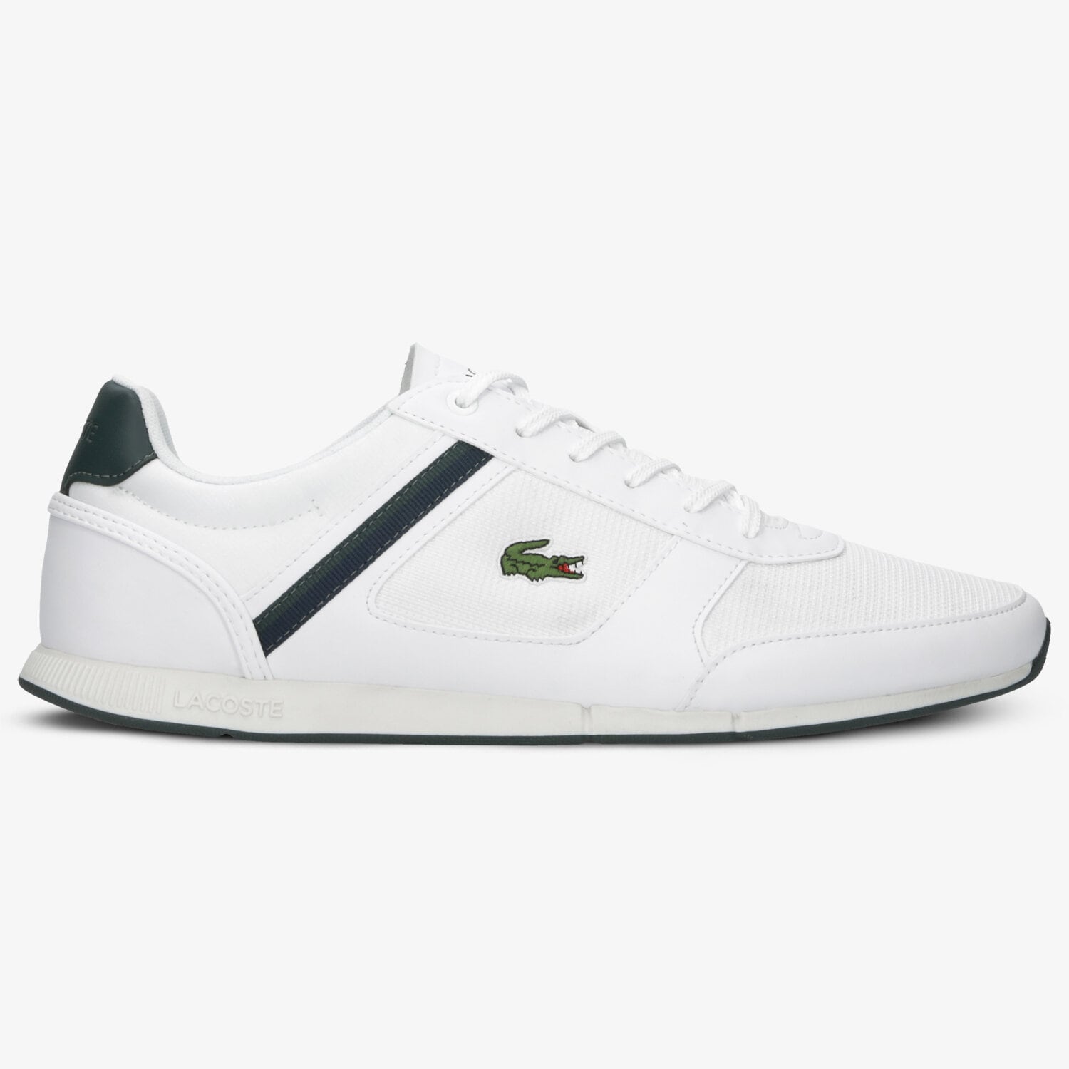 Buty sneakersy męskie LACOSTE MENERVA SPORT 319 1 CMA 738CMA00441R5 BIAŁY