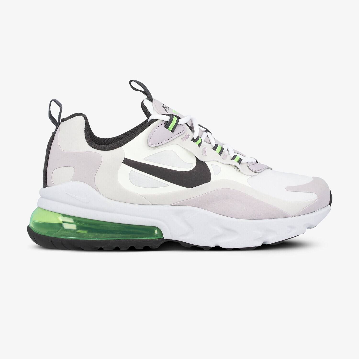 Buty sneakersy dla dzieci NIKE AIR MAX 270 REACT BQ0103-102 SZARY