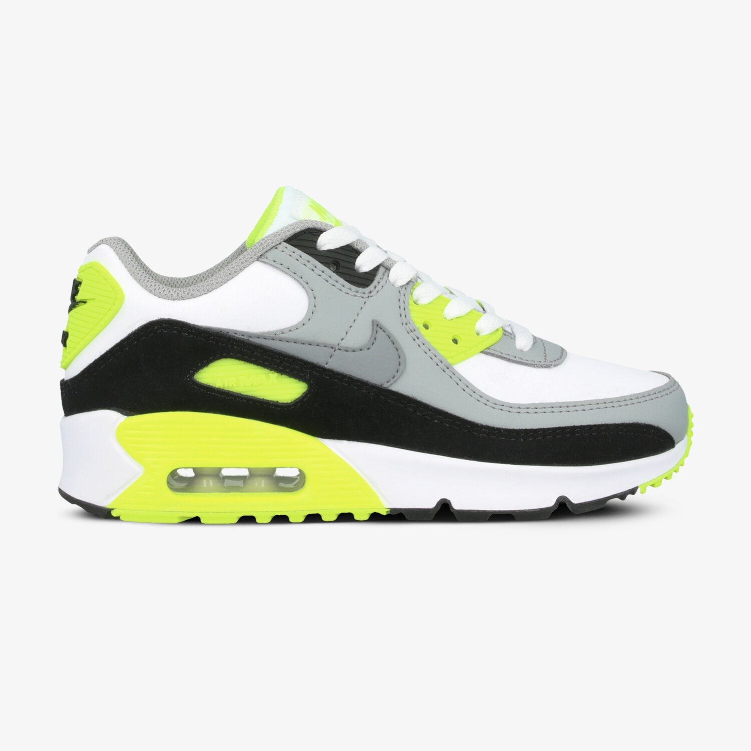 Buty sneakersy dla dzieci NIKE AIR MAX 90 LTR CD6864-101 BIAŁY