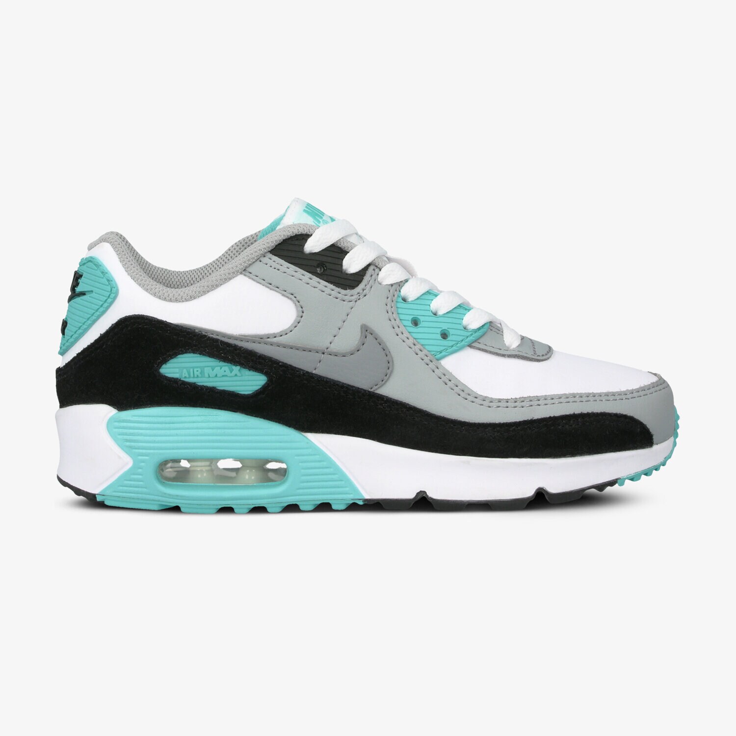 Buty sneakersy dla dzieci NIKE AIR MAX 90 LTR CD6864-102 BIAŁY
