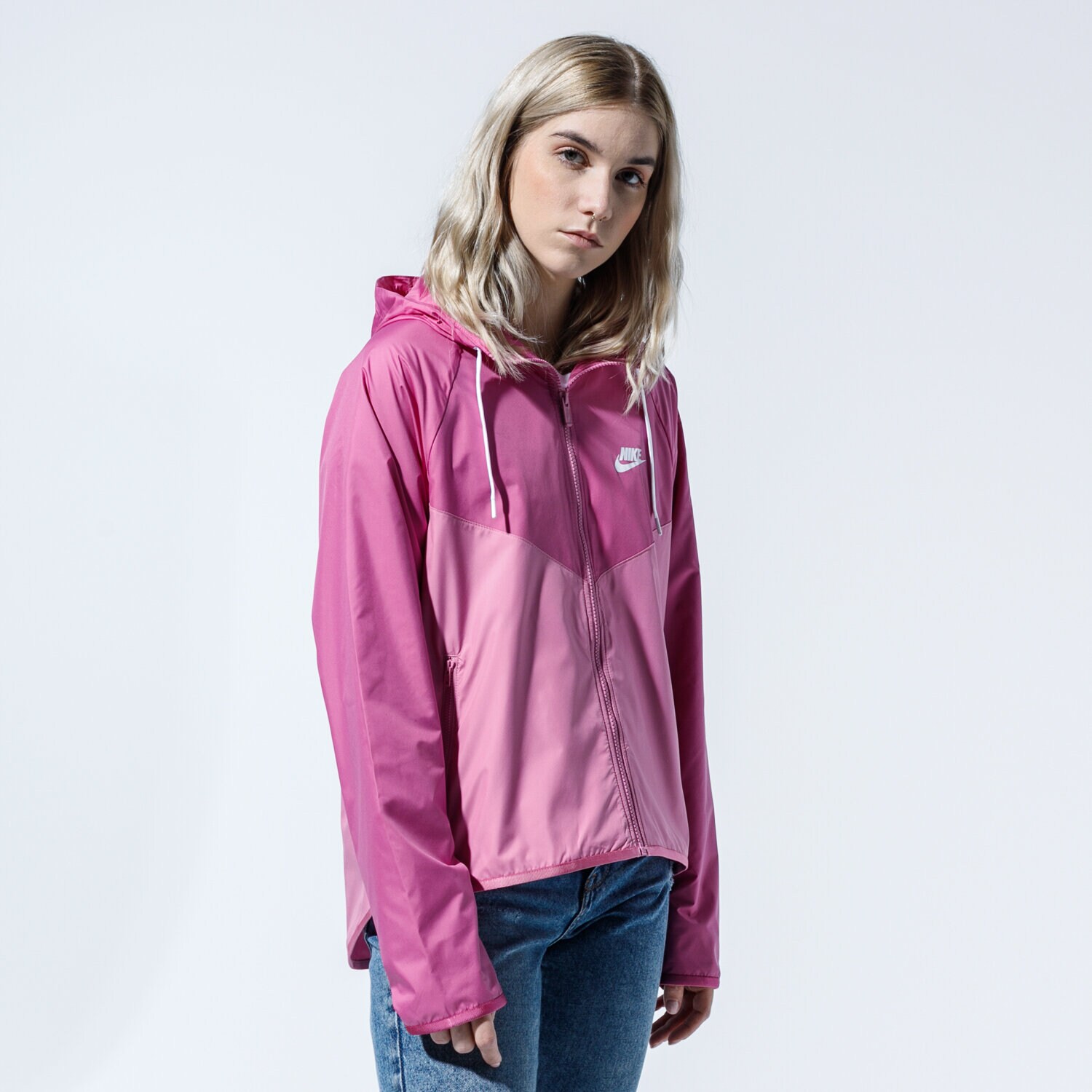 Kurtka wiosenna / jesienna damska NIKE KURTKA W NSW WR JKT BV3939-691 RÓŻOWY