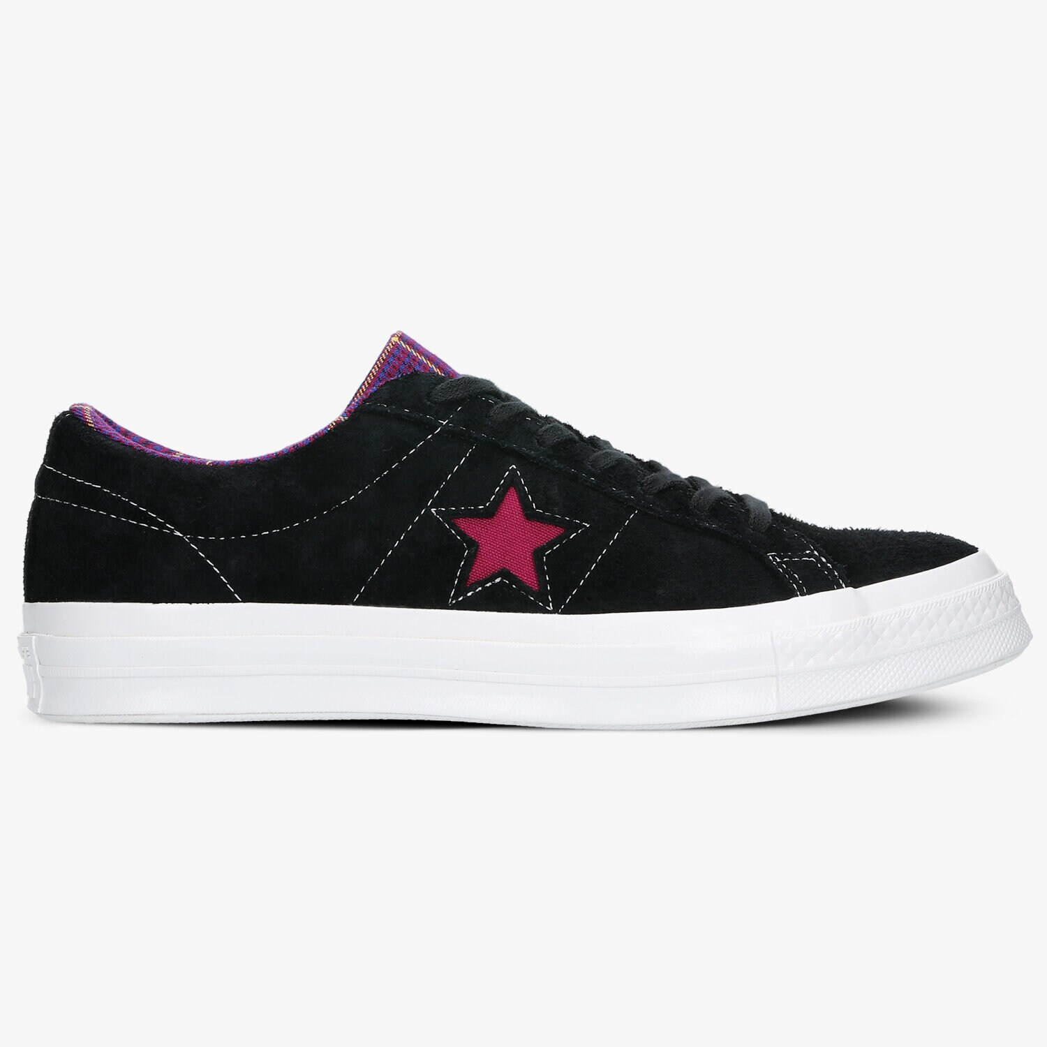 Buty sneakersy męskie CONVERSE ONE STAR 166847C CZARNY