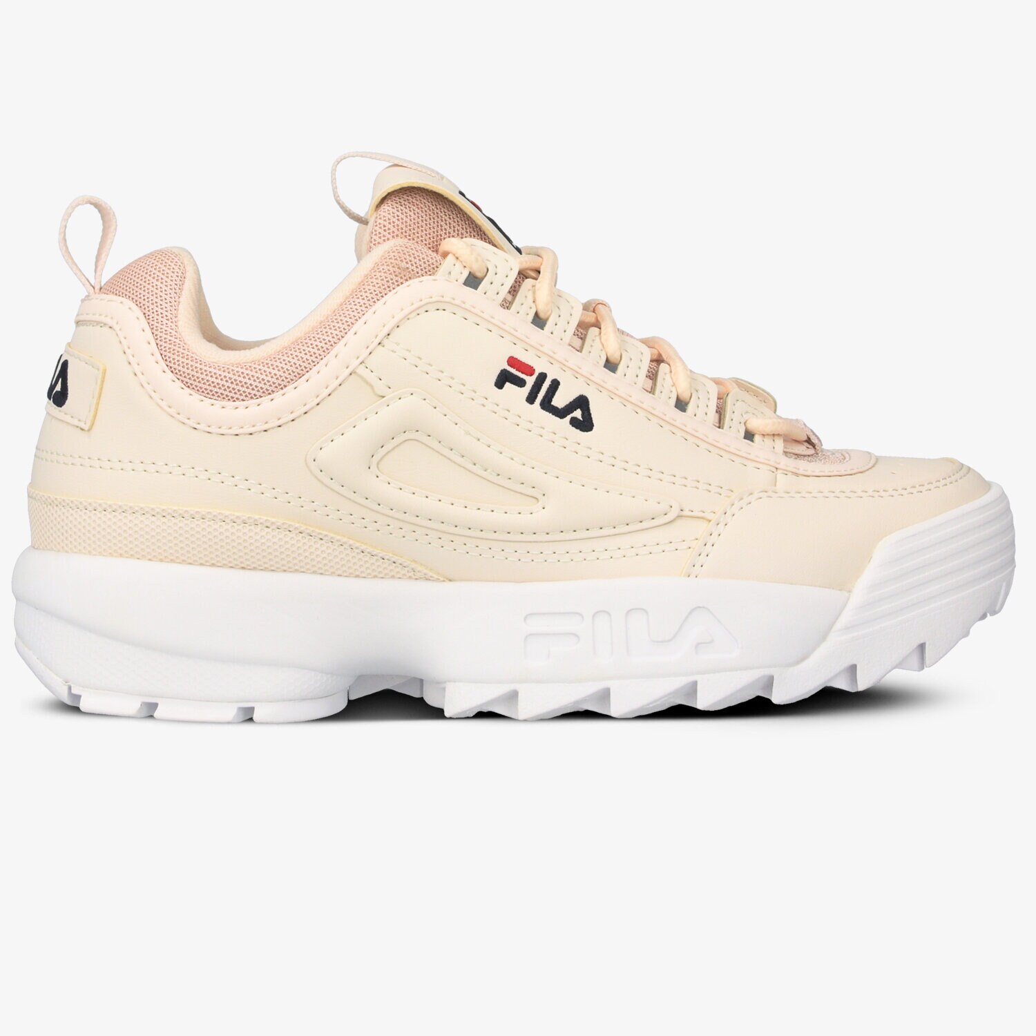 Buty sneakersy damskie FILA DISRUPTOR LOW WMN 101030271Y RÓŻOWY