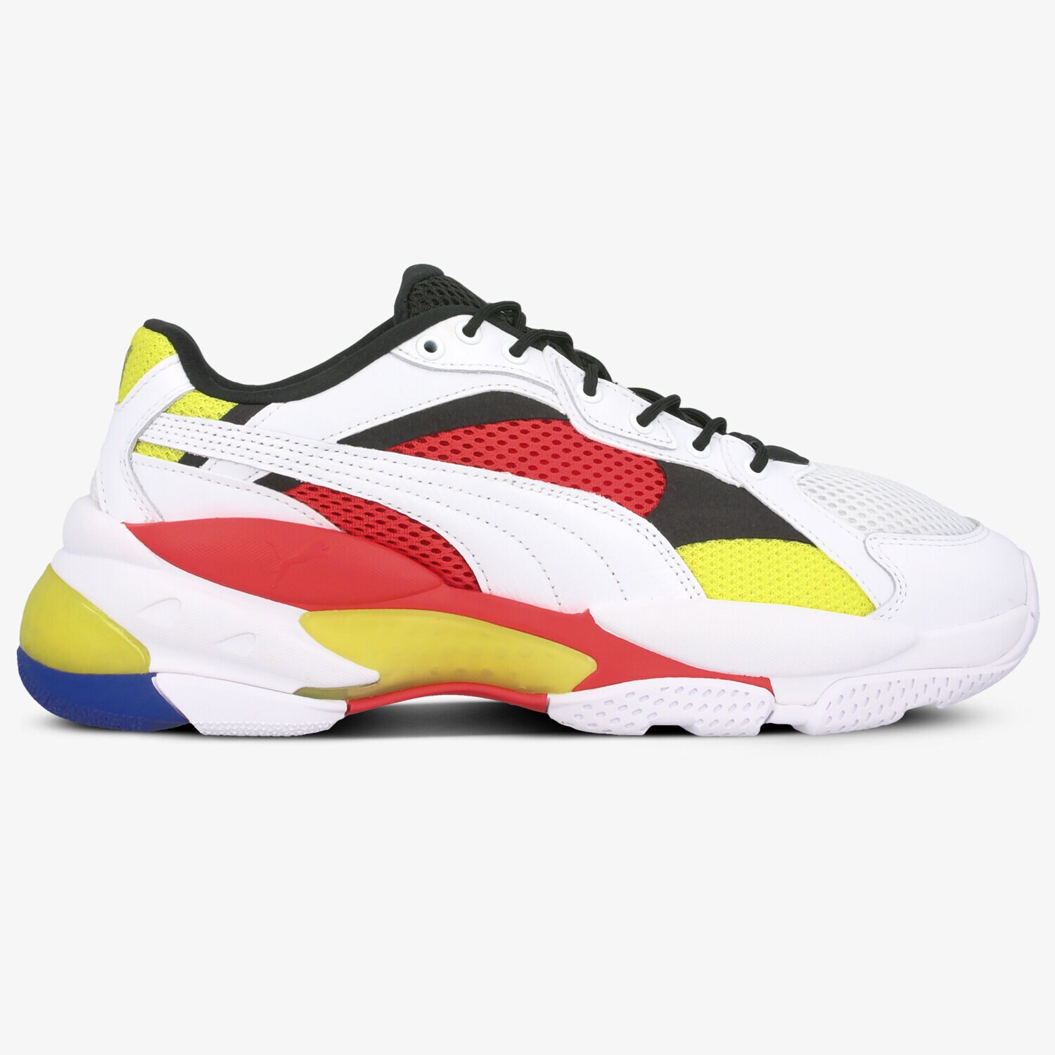 Buty sneakersy męskie PUMA LQD CELL EPSILON 37190901 BIAŁY