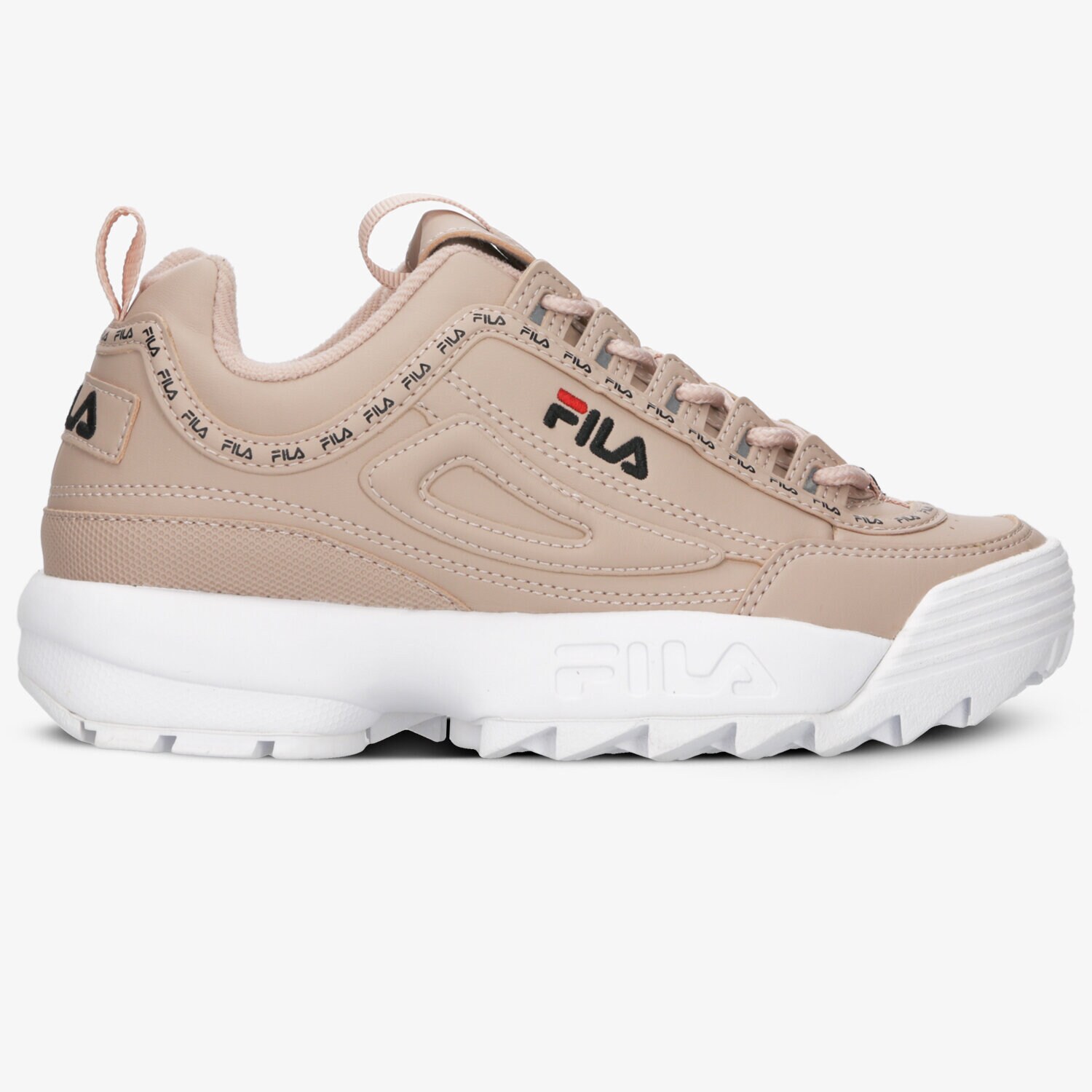 Buty sneakersy damskie FILA DISRUPTOR ROSE SMOKE 101081071P RÓŻOWY