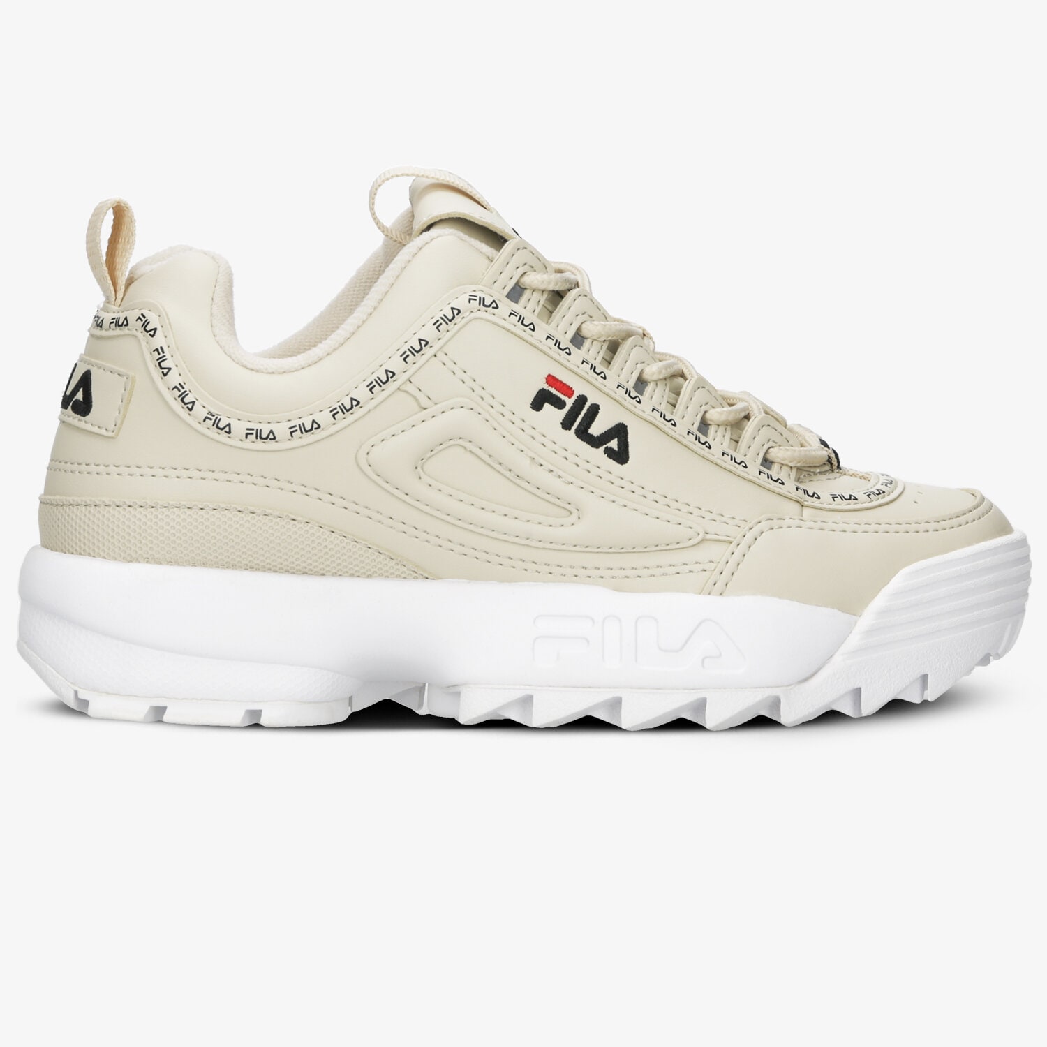 Buty sneakersy damskie FILA DISRUPTOR WHITECAP GREY 101081090R SZARY