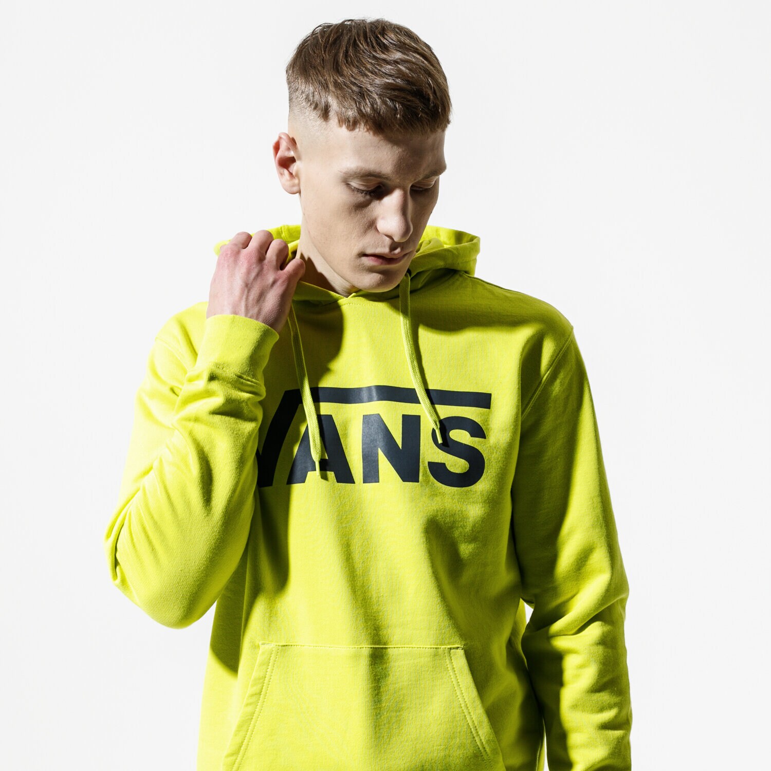 Bluza męska VANS BLUZA Z KAPTUREM MN VANS CLASSIC PO HOODIE II SULPHUR S VN0A456BYNC1 ŻÓŁTY