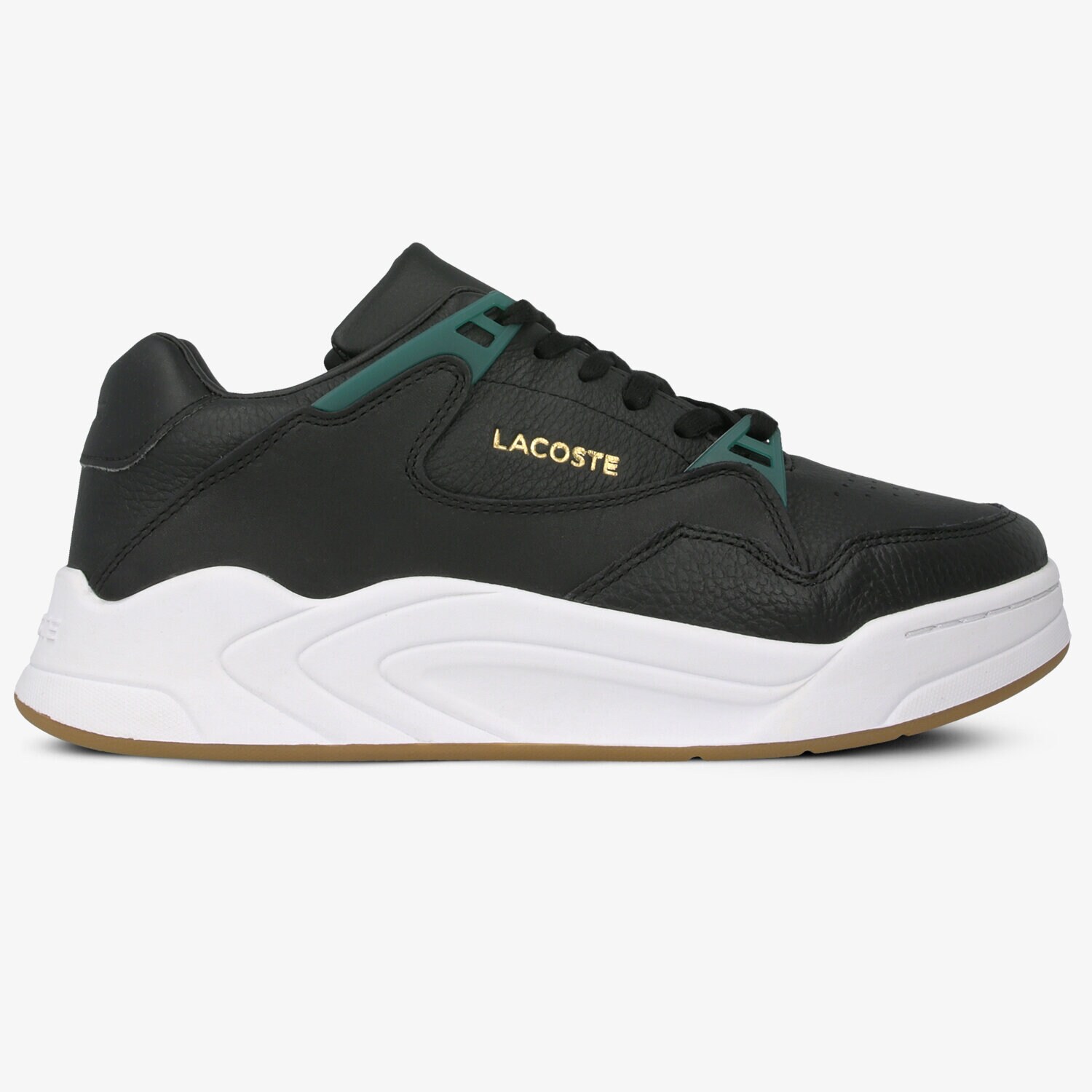 Buty sneakersy męskie LACOSTE COURT SLAM 120 3 739SMA00181B4 CZARNY