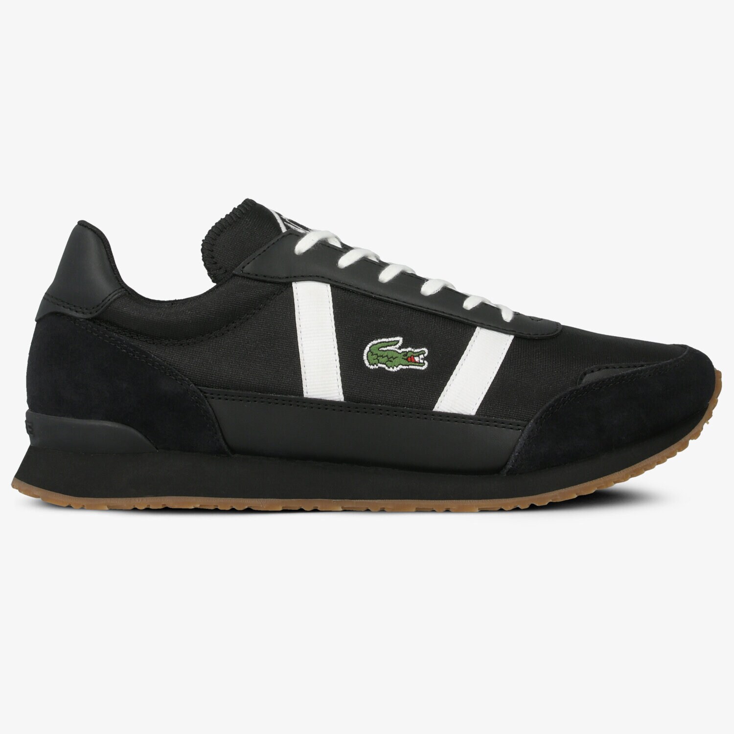 Buty sneakersy męskie LACOSTE PARTNER 120 4 739SMA0047421 CZARNY