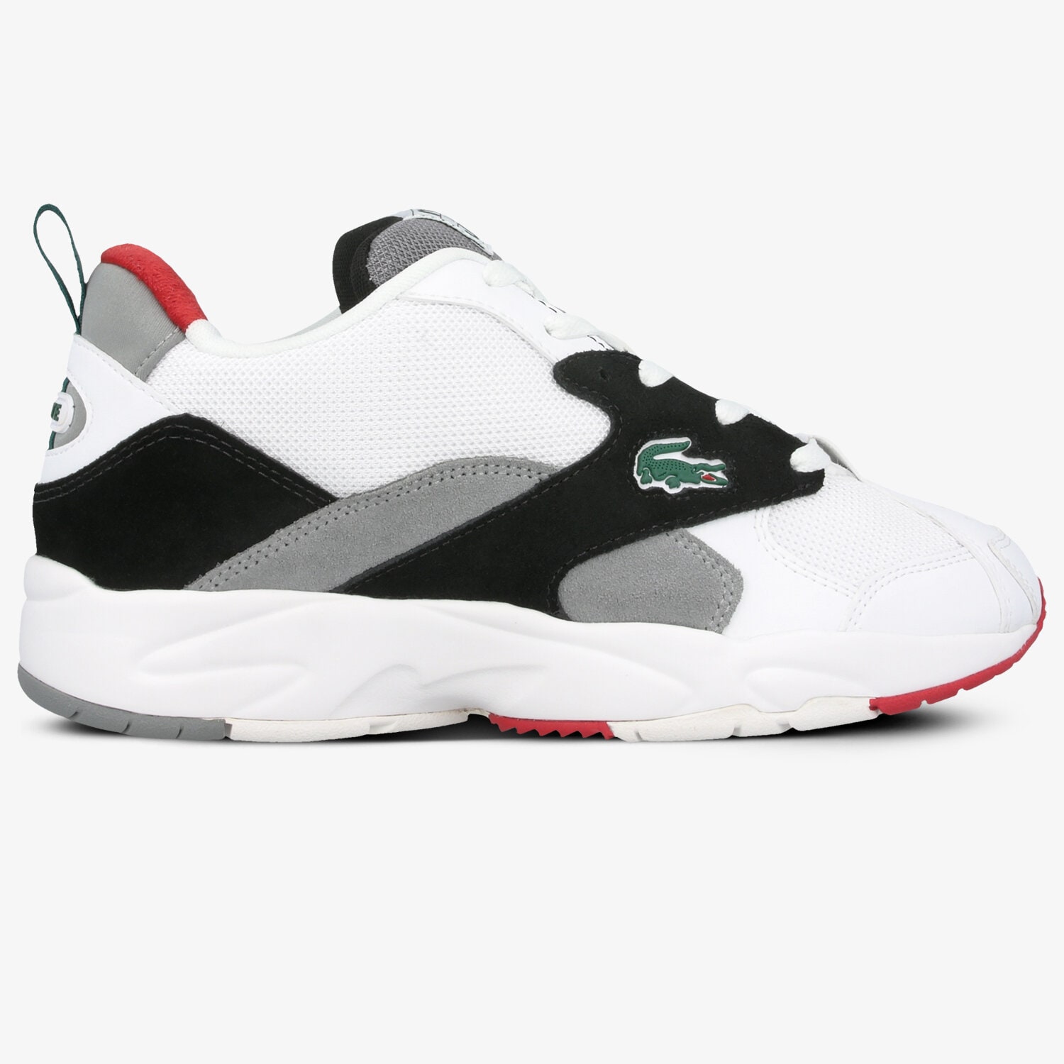 Buty sneakersy męskie LACOSTE STORM 96 120 4 US 739SMA0053147 BIAŁY