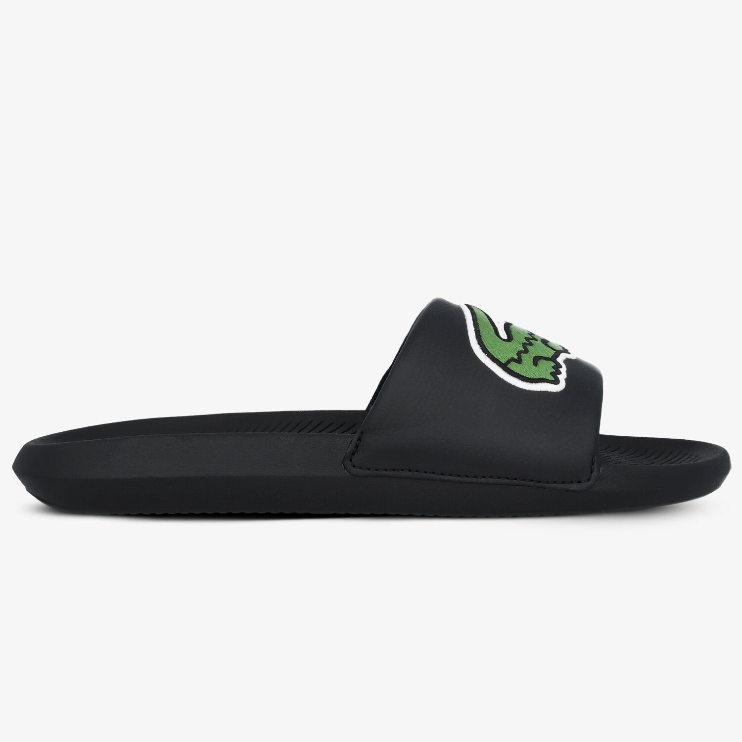 Klapki męskie LACOSTE CROCO SLIDE 319 4 US 738CMA00731B4 CZARNY