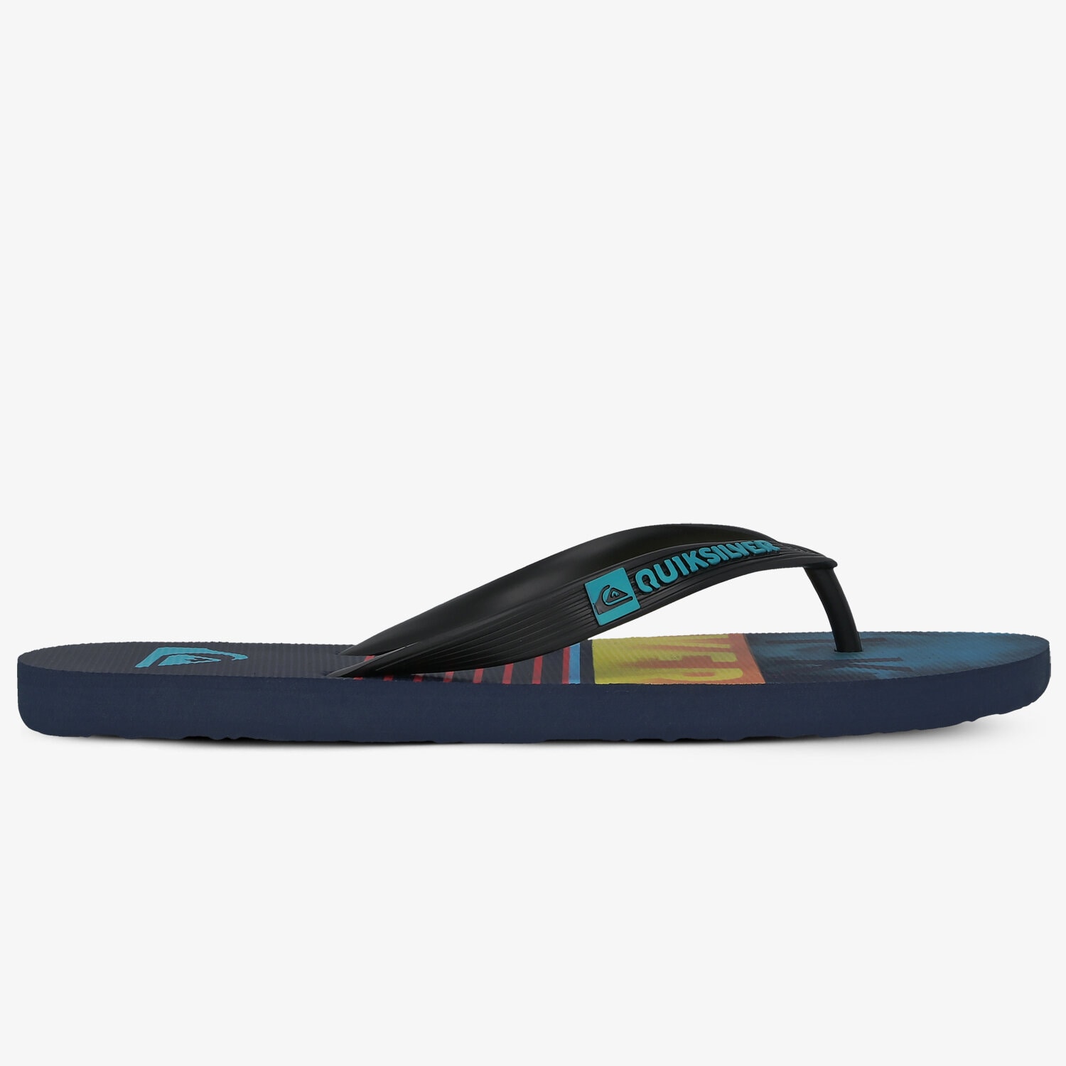 Klapki męskie QUIKSILVER SWELL VISION JAVA AQYL101049XKBB ZIELONY