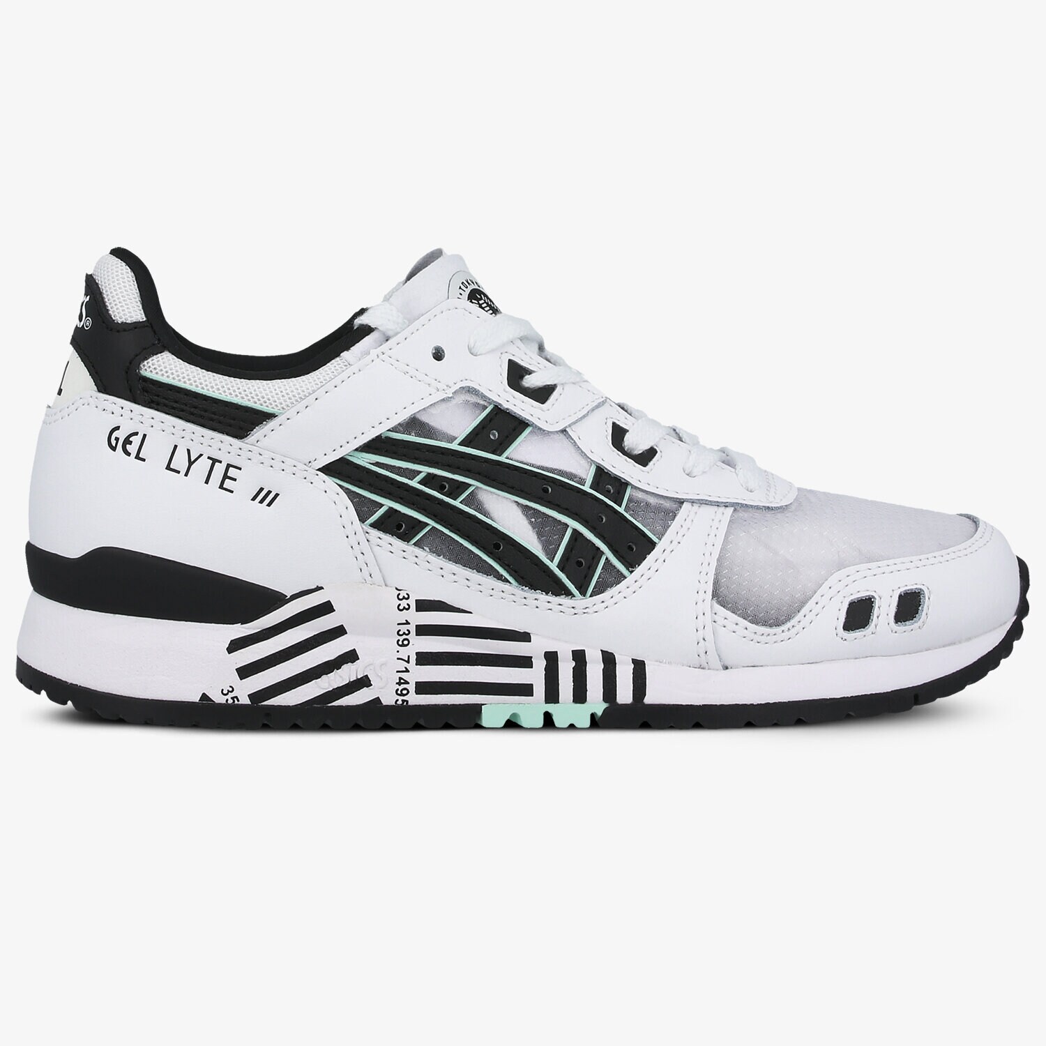 Buty sneakersy damskie ASICS GEL- LYTE III OG 1192A207100 BIAŁY