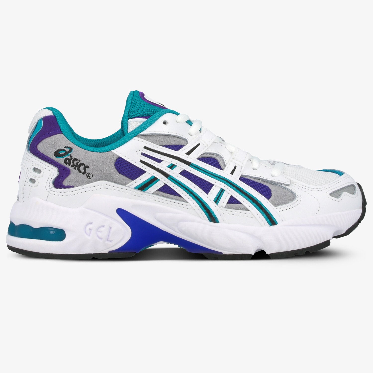 Buty sneakersy damskie ASICS GEL-KAYANO 5 OG 1022A142101 BIAŁY