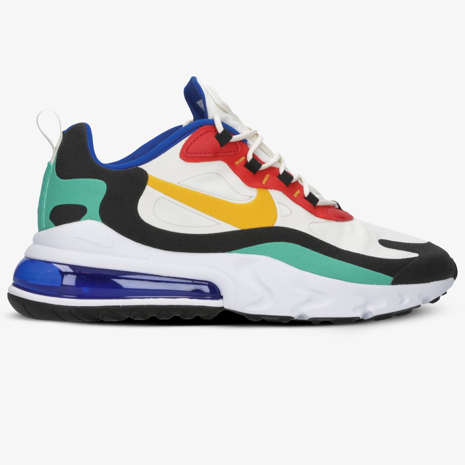 Buty sneakersy męskie NIKE AIR MAX 270 REACT AO4971002 BIAŁY