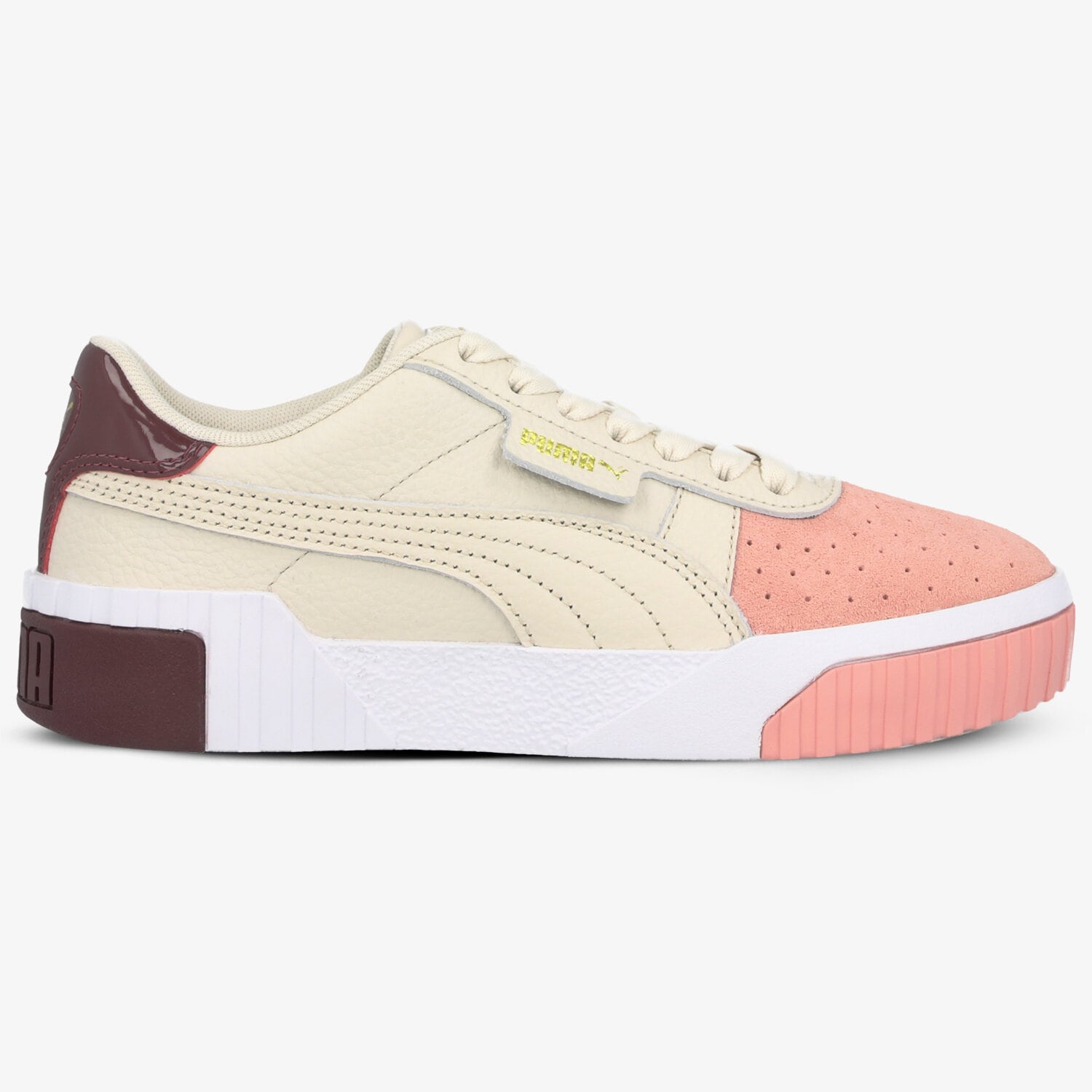 Buty sneakersy damskie PUMA CALI REMIX WN'S 36996801 BEŻOWY