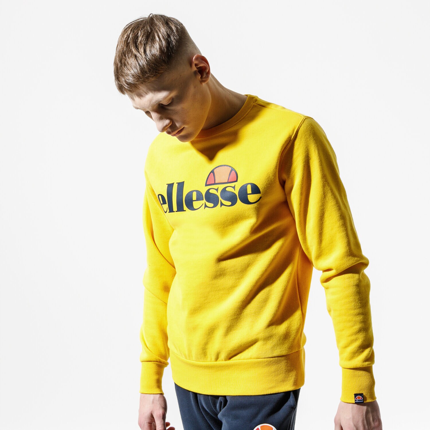 Bluza męska ELLESSE BLUZA SL SUCCISO SHE07930YELLOW ŻÓŁTY