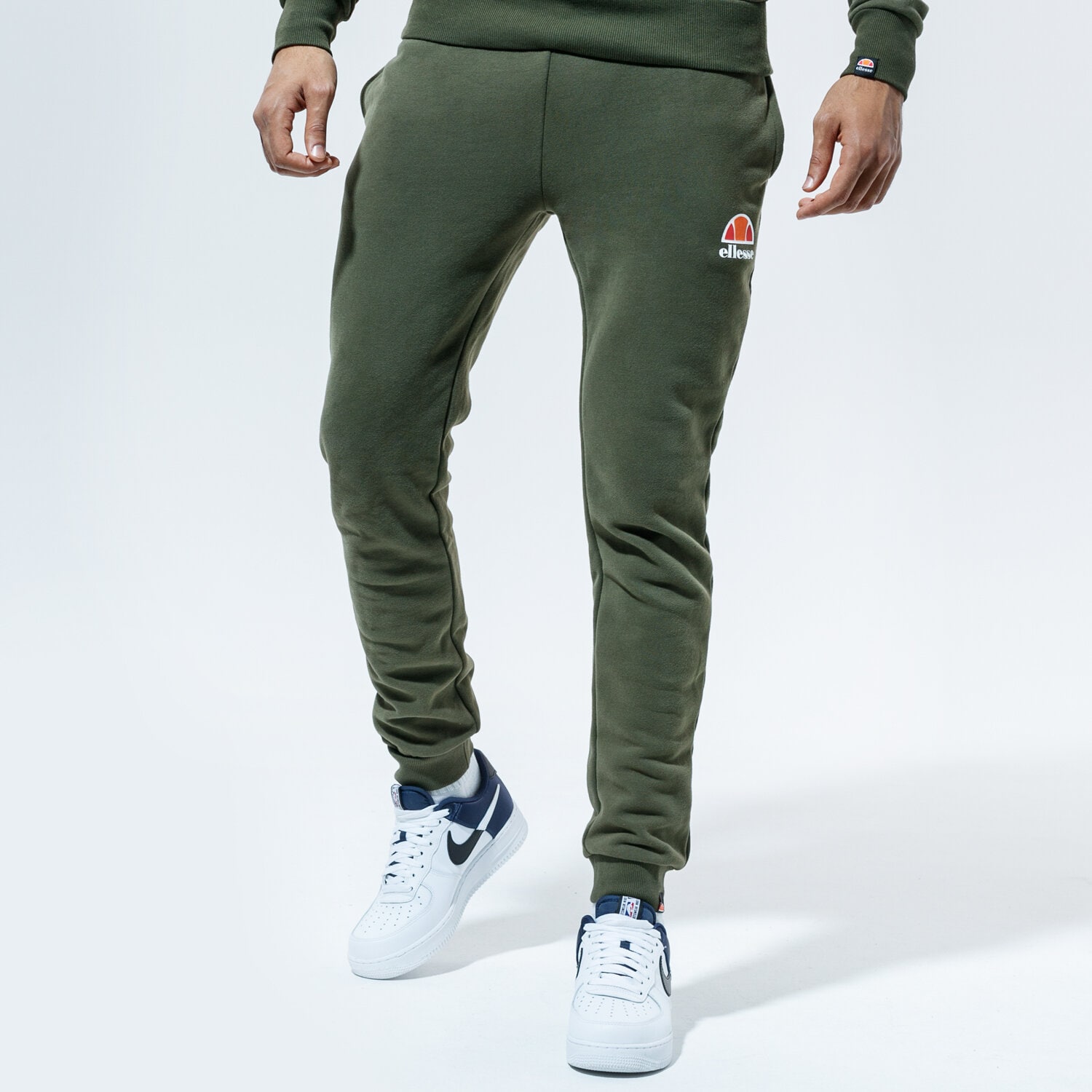 Spodnie sportowe męskie ELLESSE SPODNIE OVEST KHA SHS01763506 KHAKI