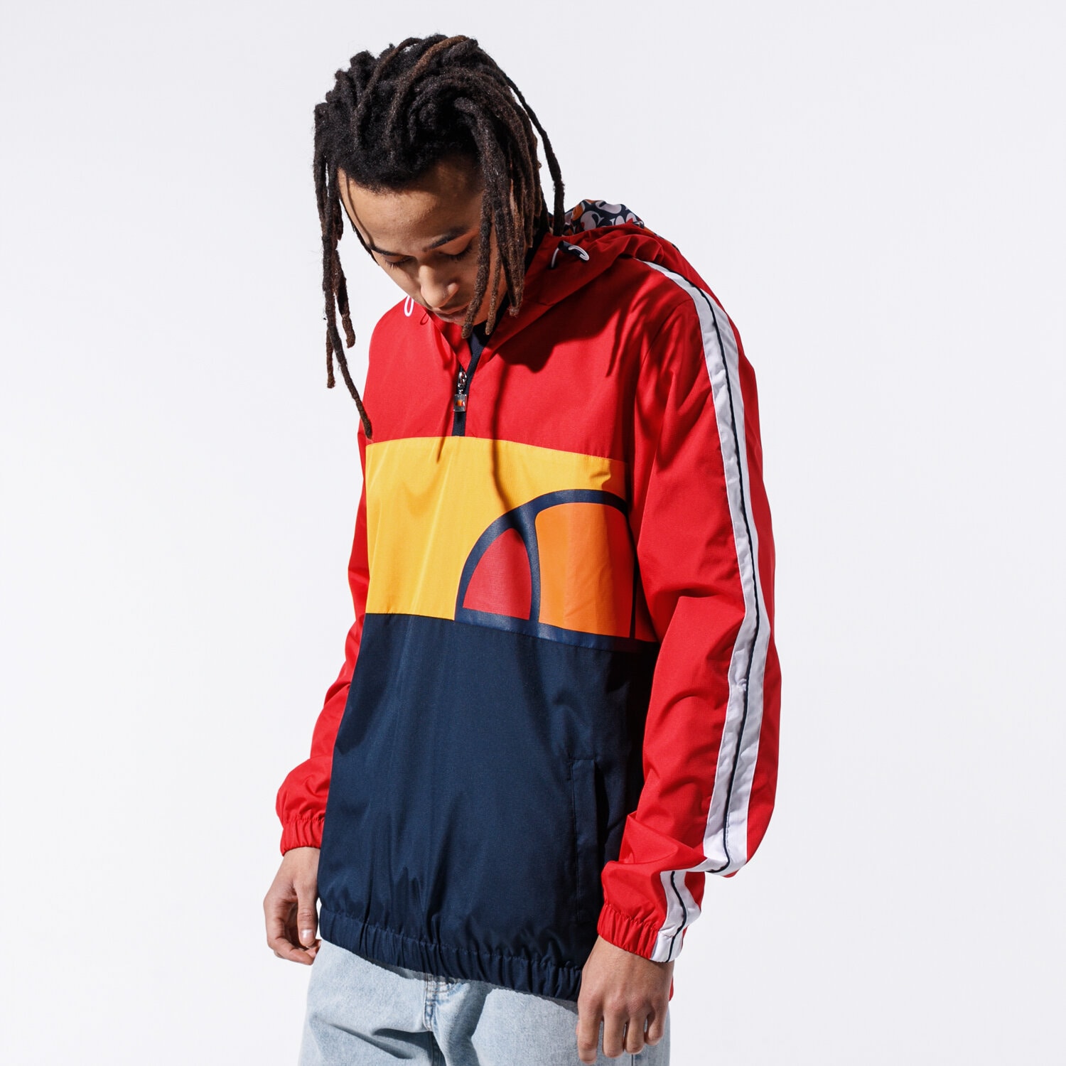 Kurtka wiosenna / jesienna męska ELLESSE KURTKA AGNOLO SHE08541RED CZERWONY