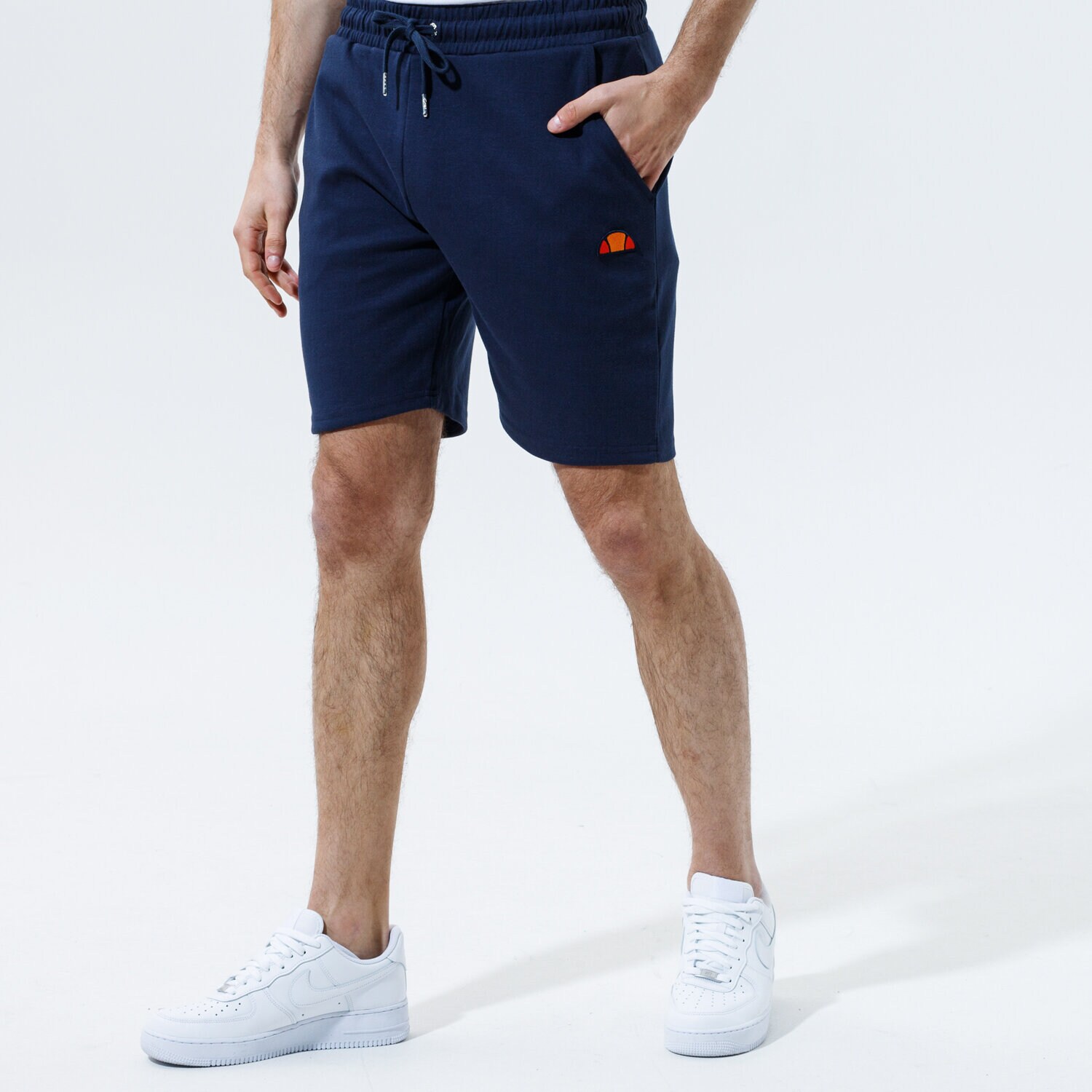 Krótkie spodenki, szorty męskie ELLESSE SZORTY OLE NAVY SHC09976429 GRANATOWY