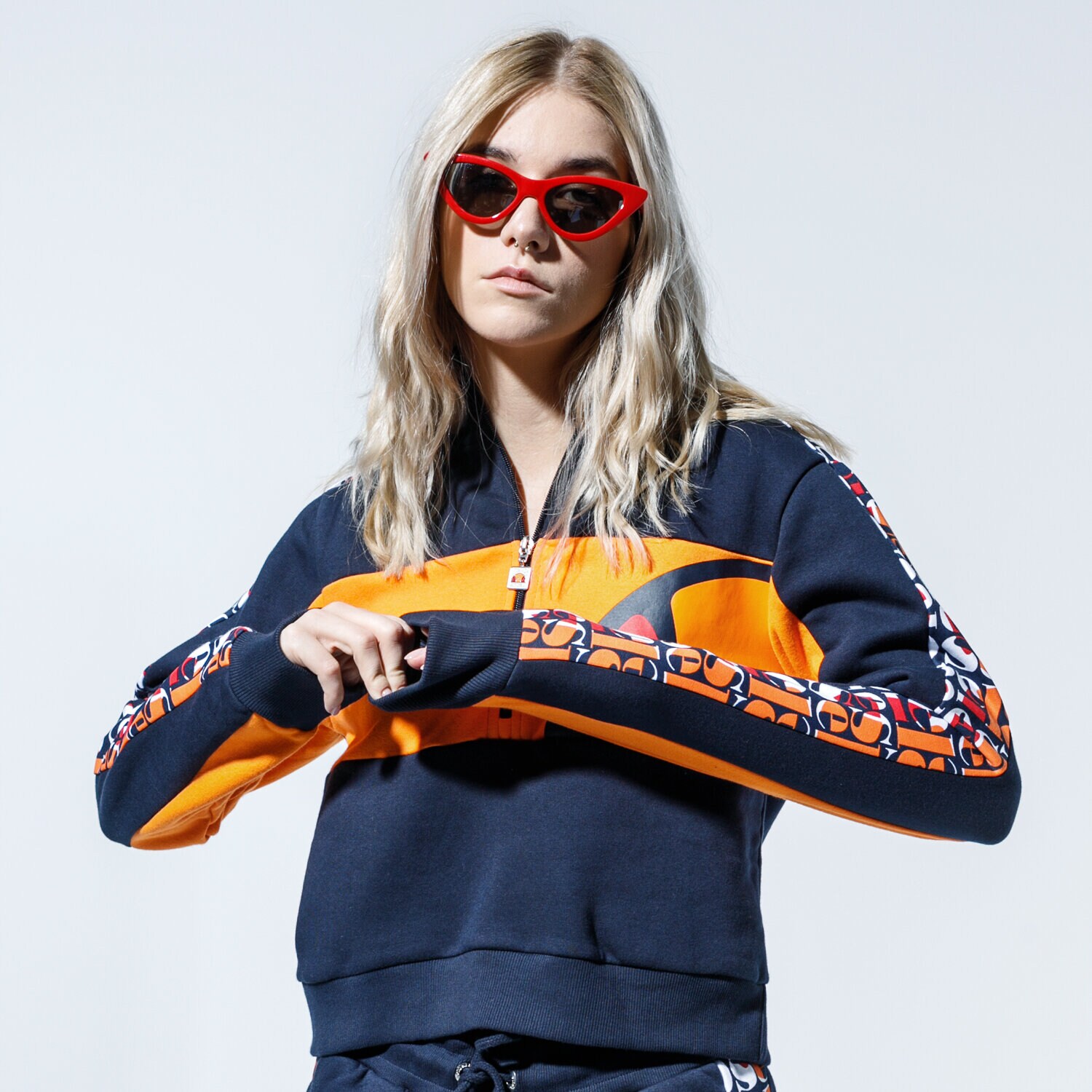 Bluza damska ELLESSE BLUZA SHELDO SGE08434NAVY GRANATOWY