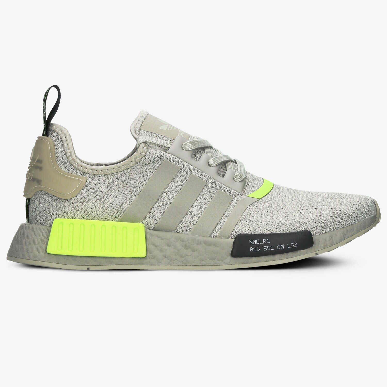 Buty sneakersy męskie ADIDAS NMD_R1 EH0044 SZARY