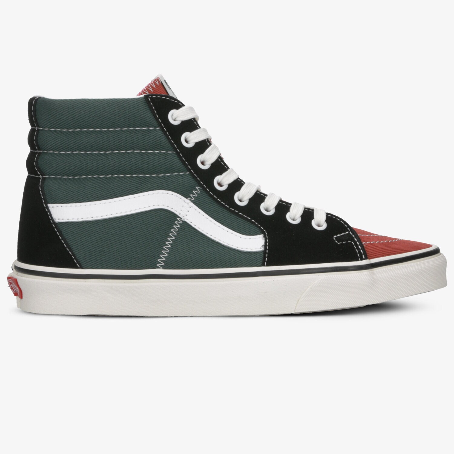 Buty sneakersy męskie VANS UA SK8-HI VN0A4BV6V9H1 ZIELONY