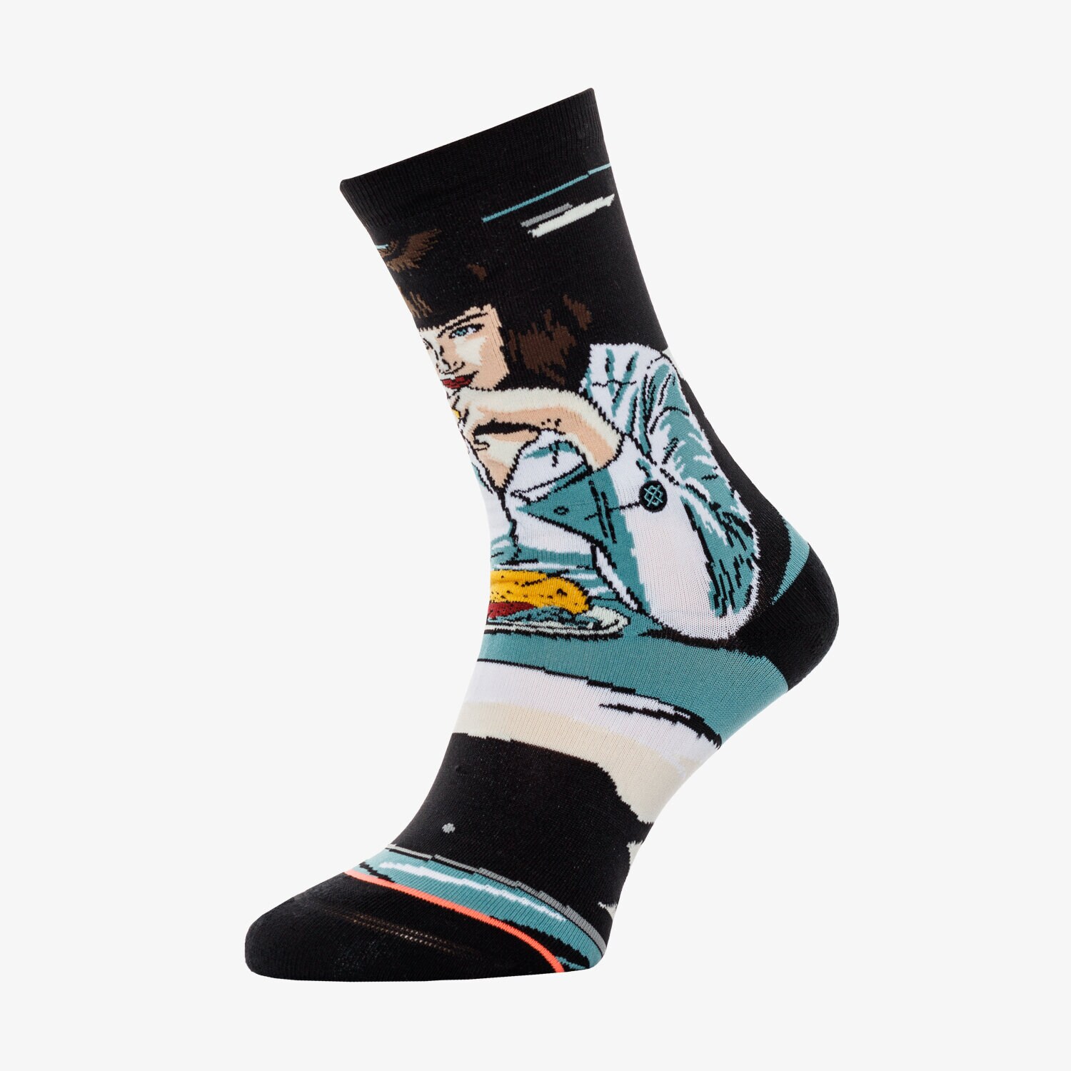 Skarpetki sportowe damskie STANCE SKARPETY MIA BOOTH W545C19MIA NIEBIESKI